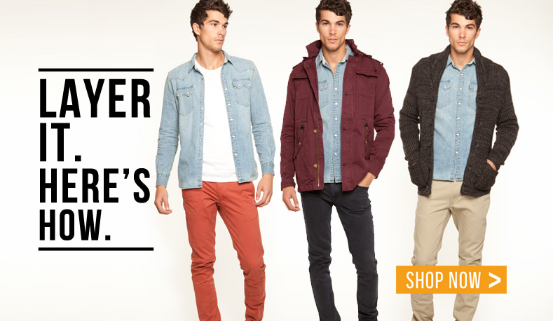 Layering.Here's how