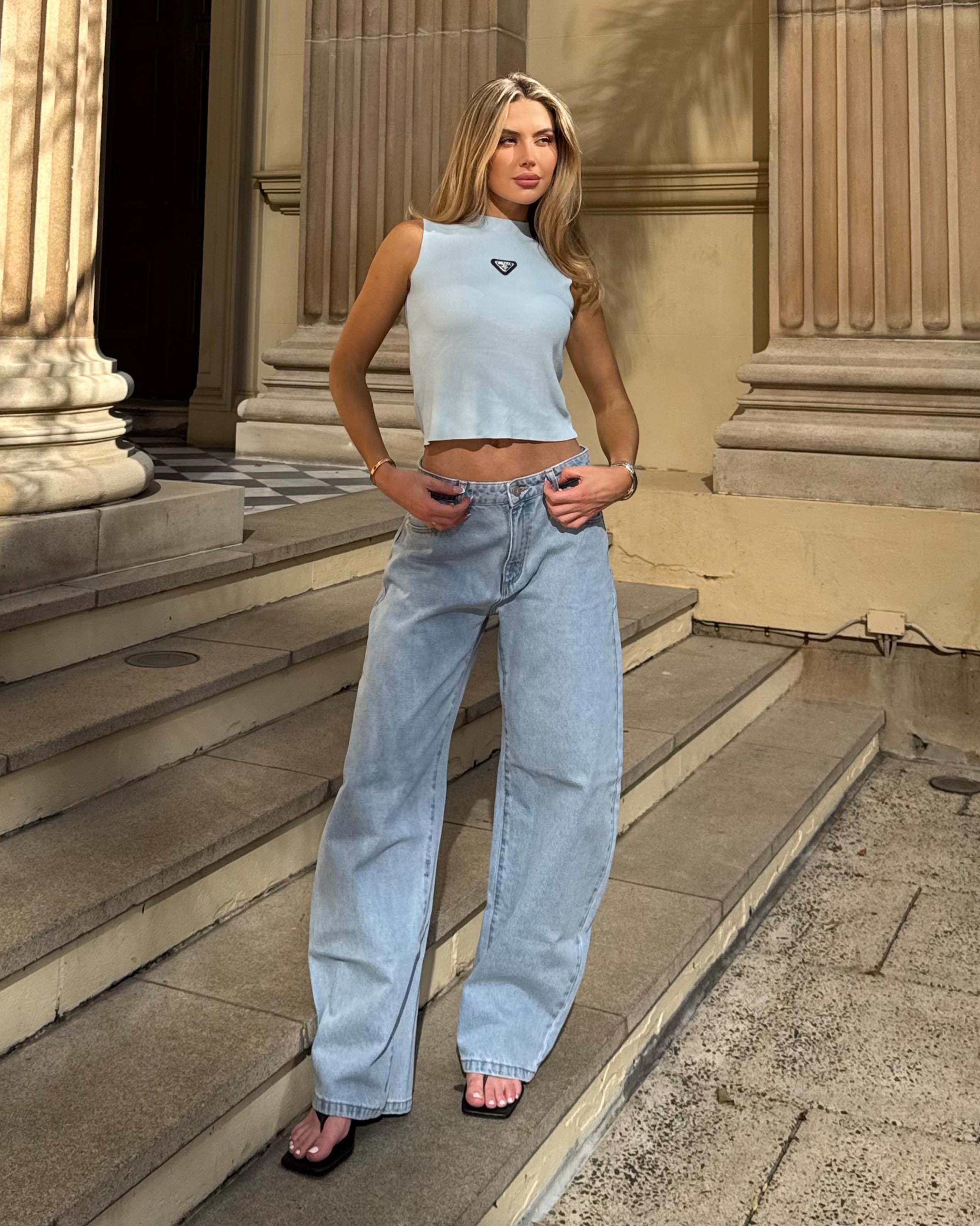 95 Mid Barrel Jeans