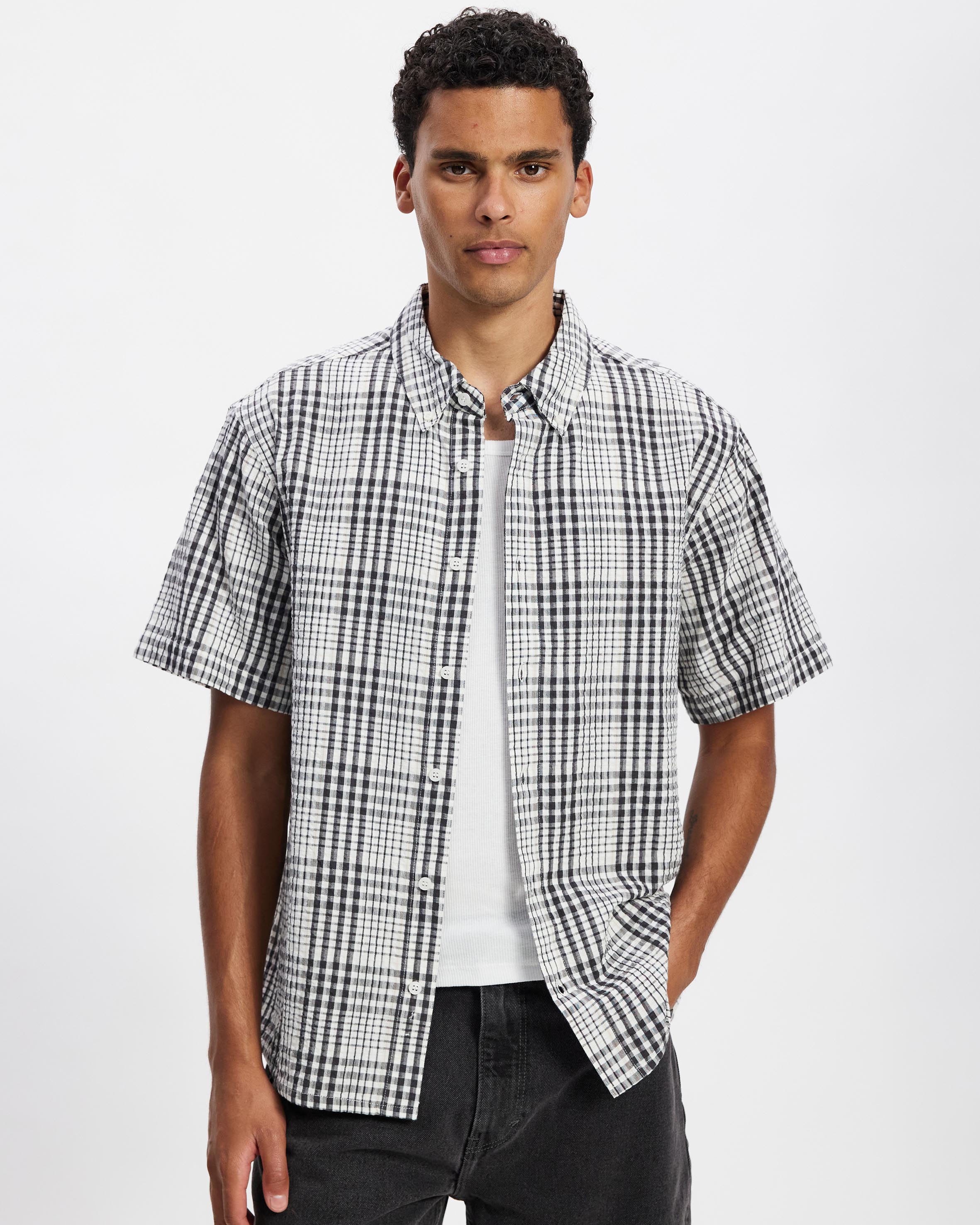 Newman Seersucker Shirt