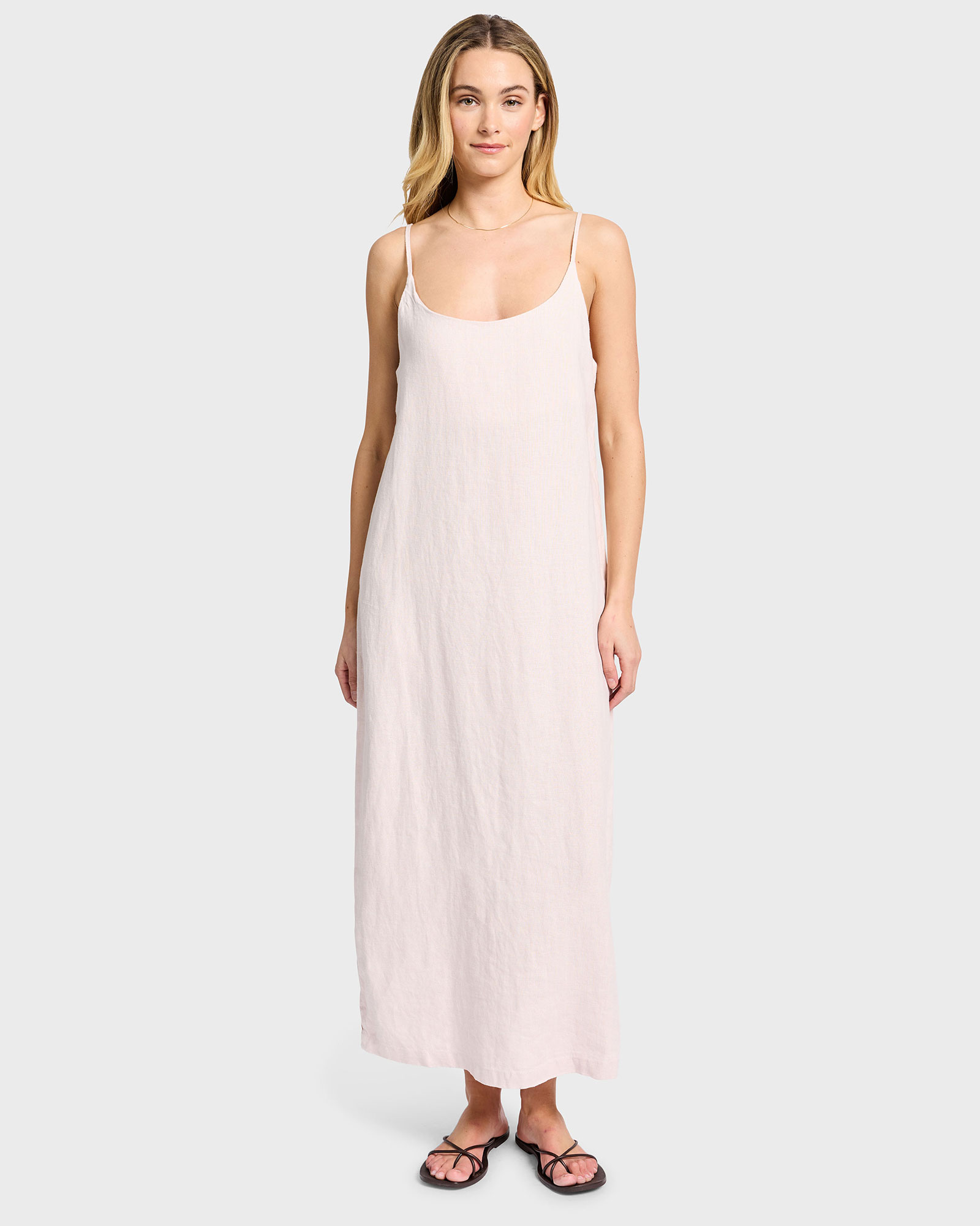 Essential Linen Slip Dress