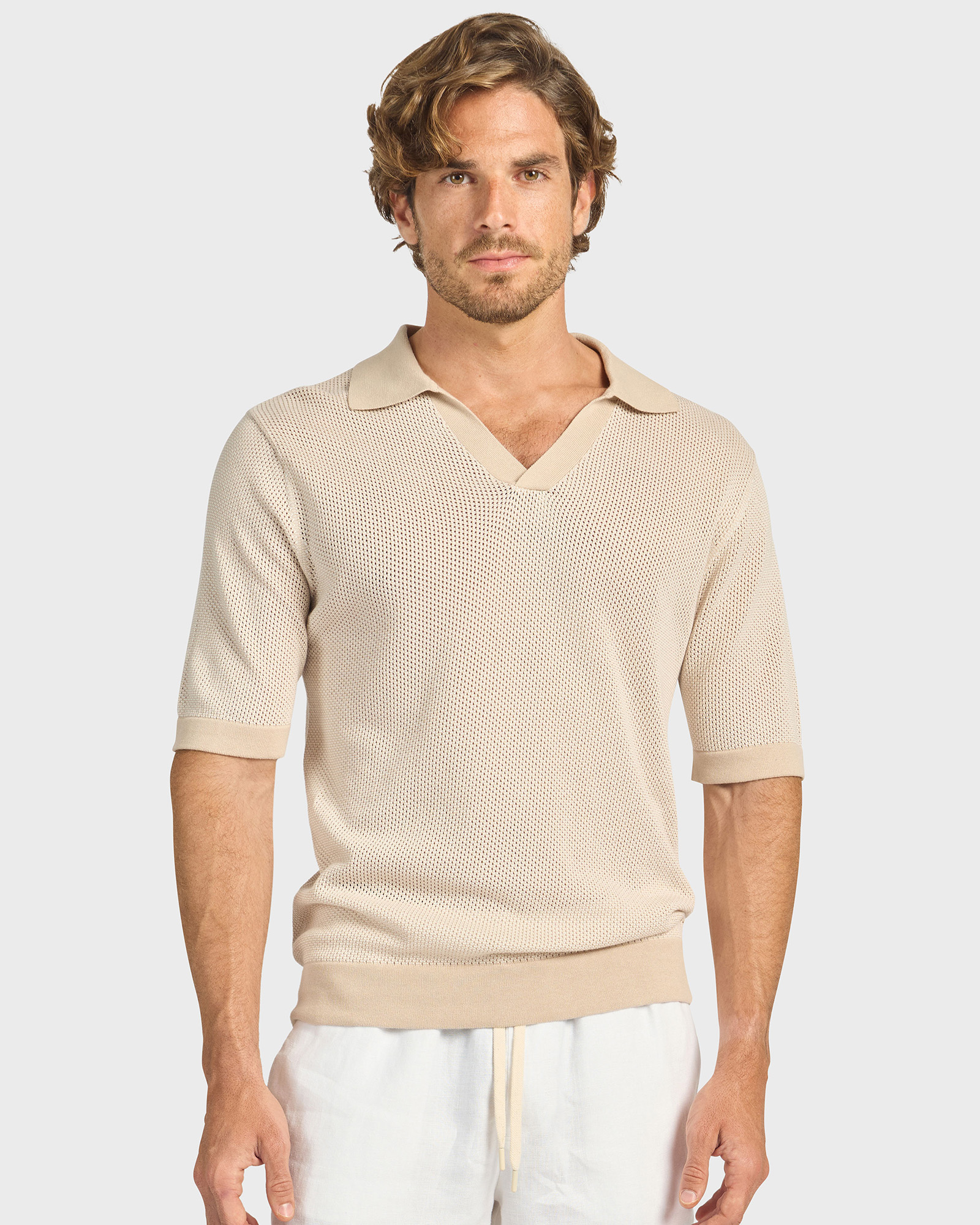 Pyne Knit Polo
