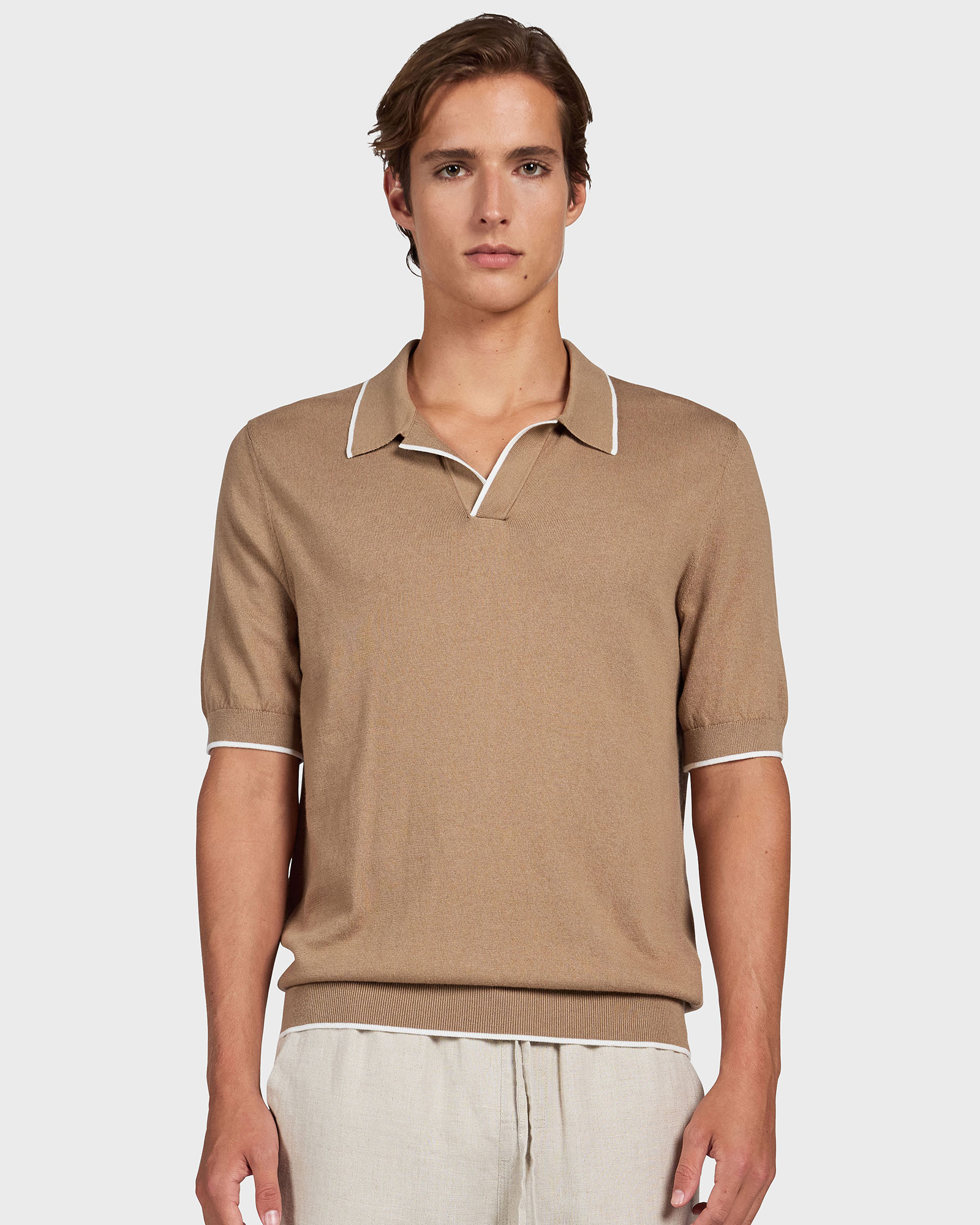 Larry Tipped Polo