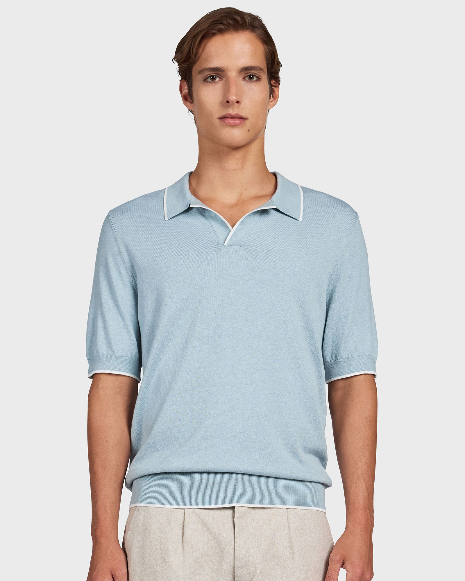 Larry Tipped Polo