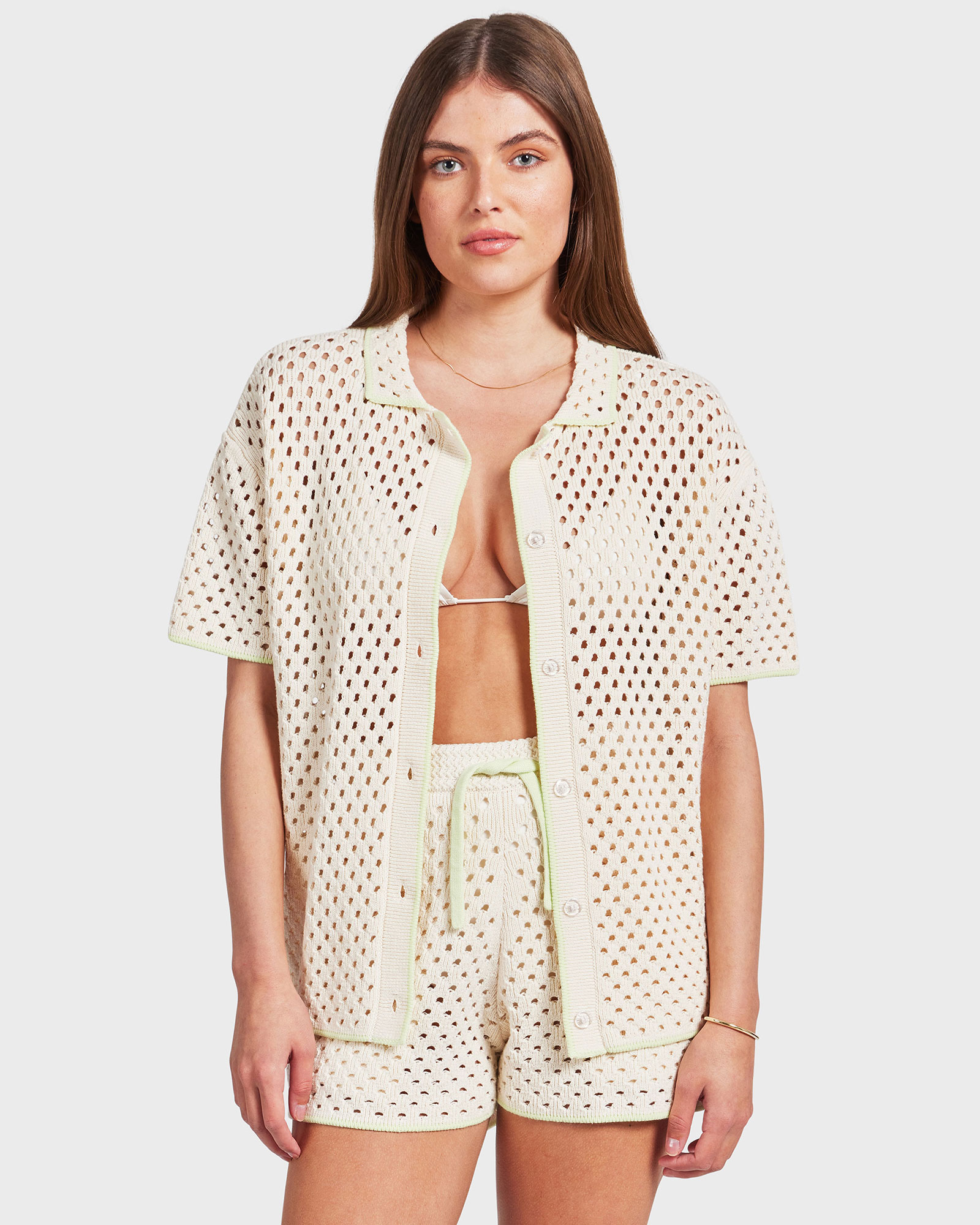 Farrah Crochet Shirt