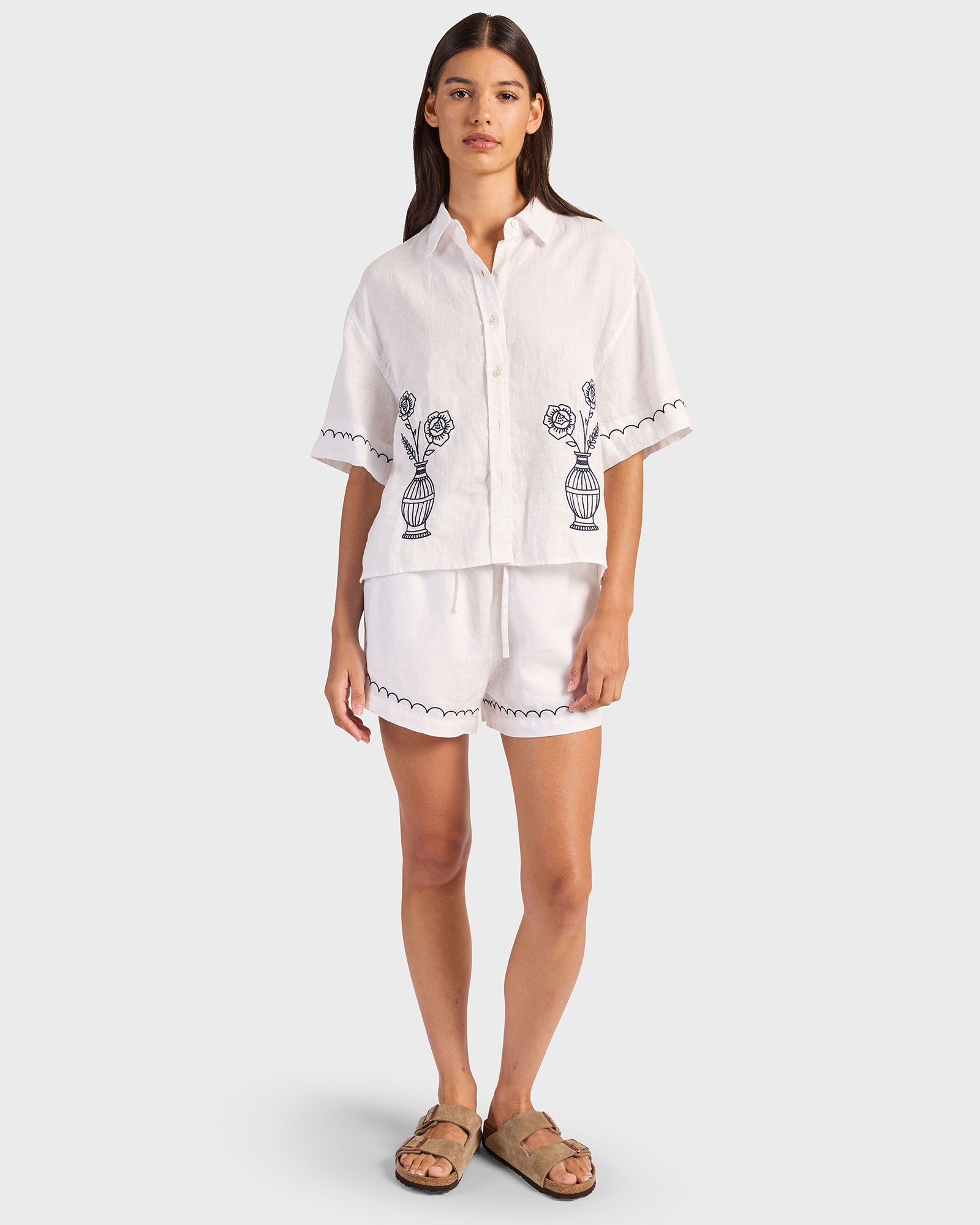 Mae Linen Short