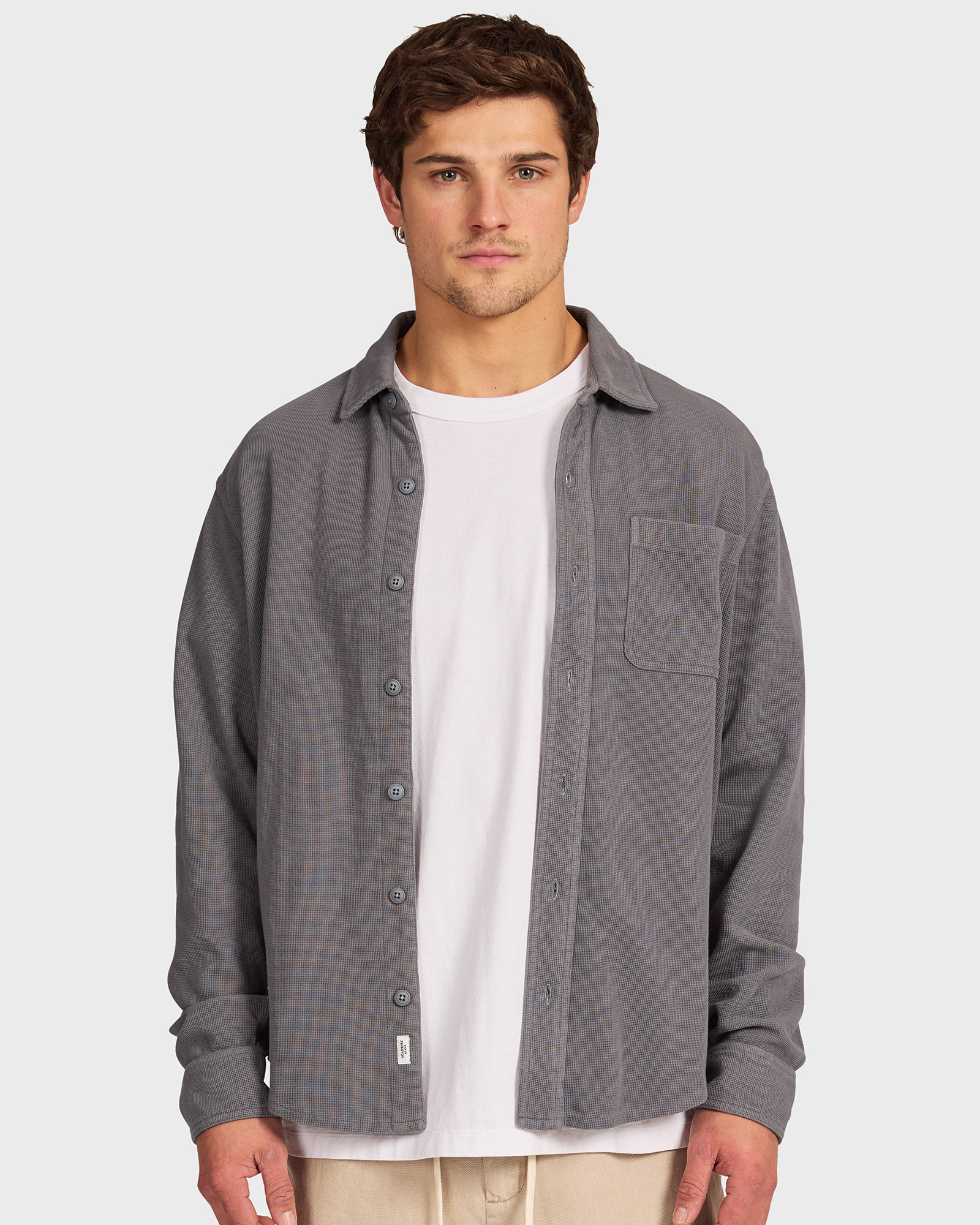 Carlos Cotton Waffle Shirt