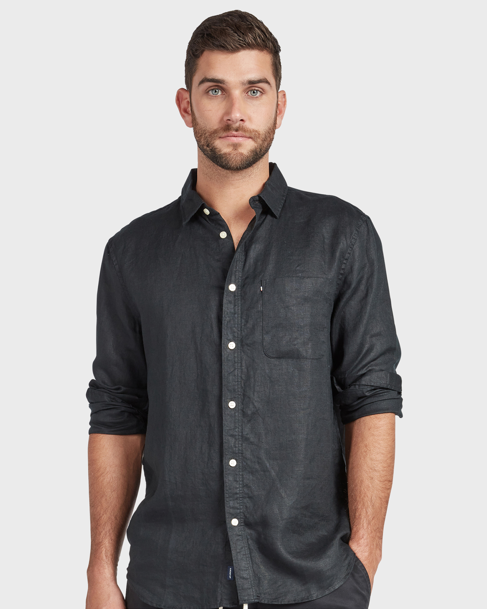 Hampton L/S Linen Shirt