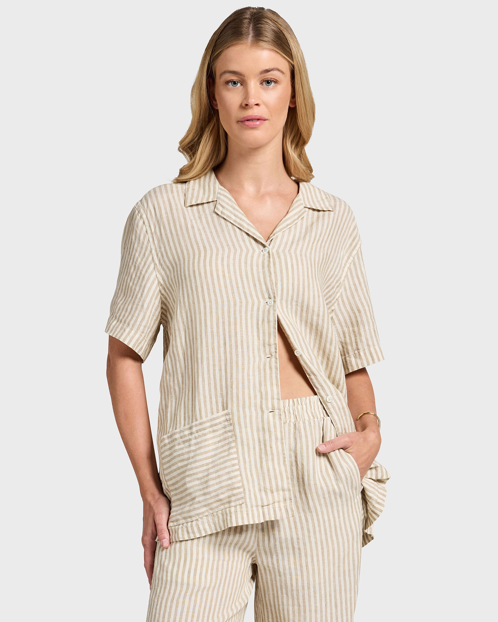 Gladys SS Linen Shirt