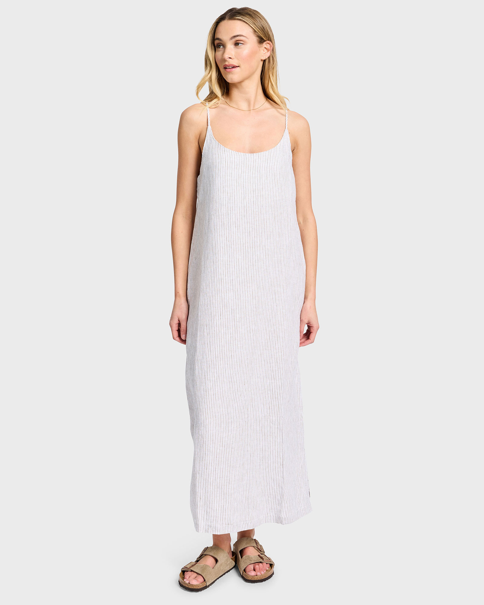 Essential Linen Slip Dress