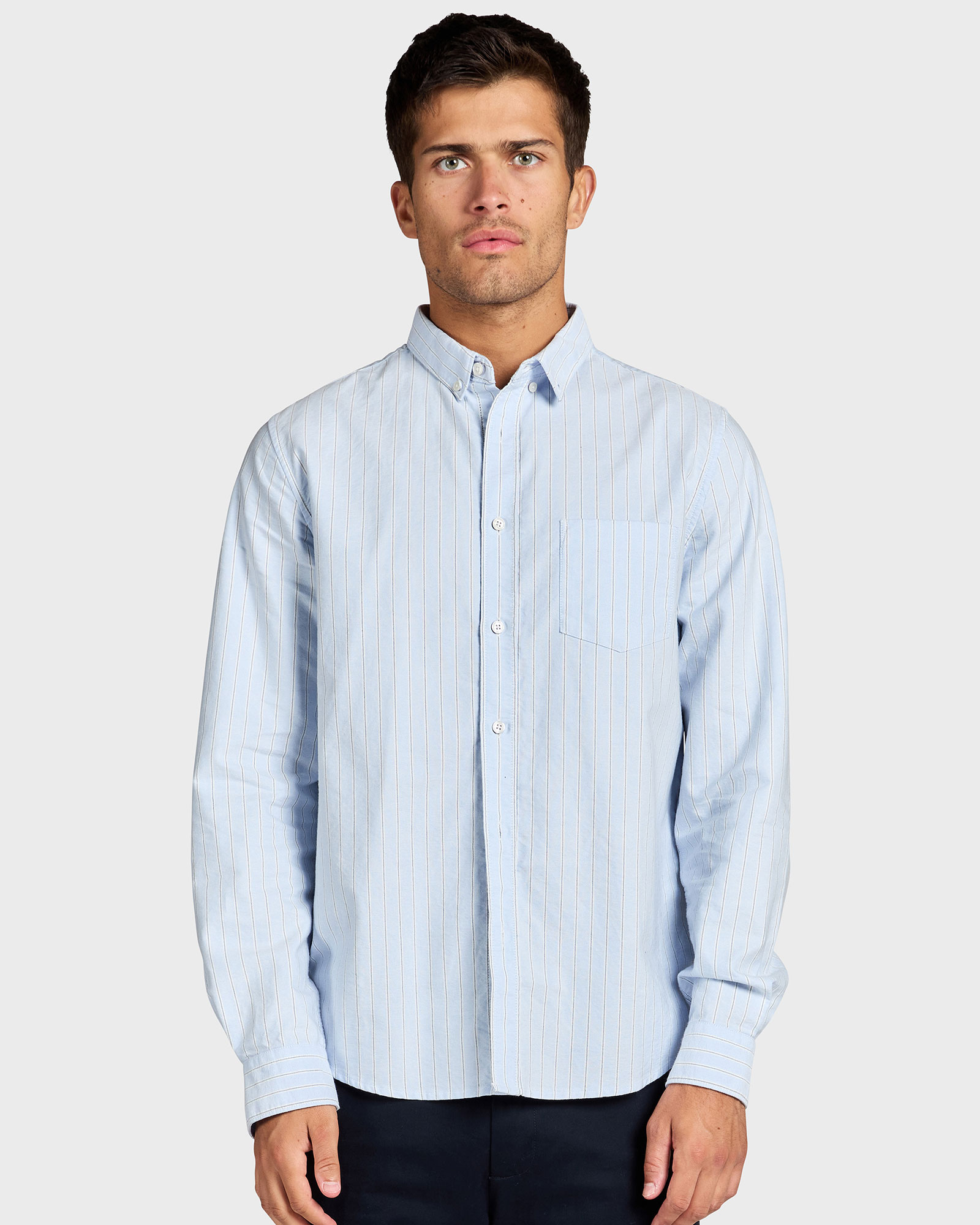 Dillon Stripe Oxford Shirt