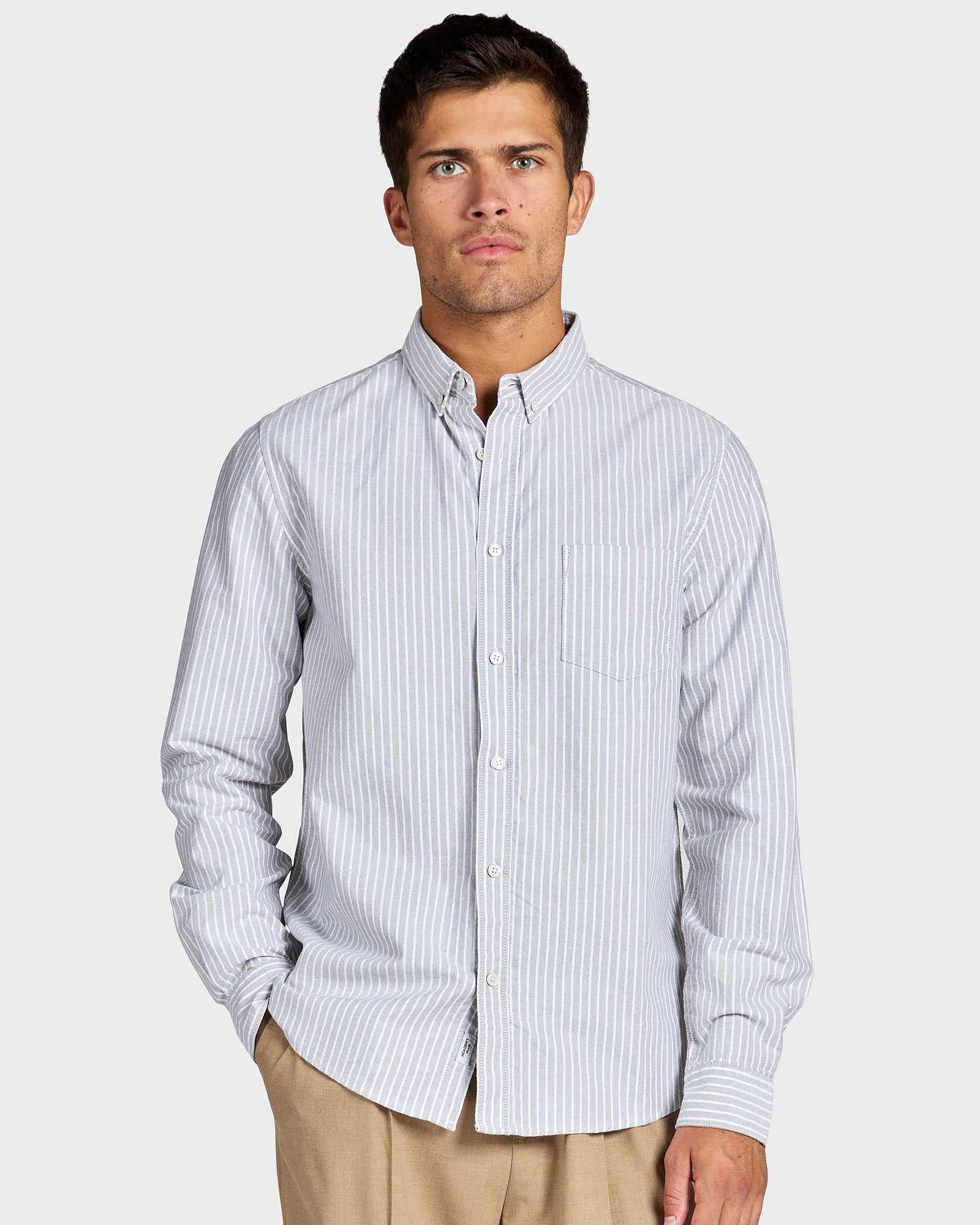 Dillon Stripe Oxford Shirt