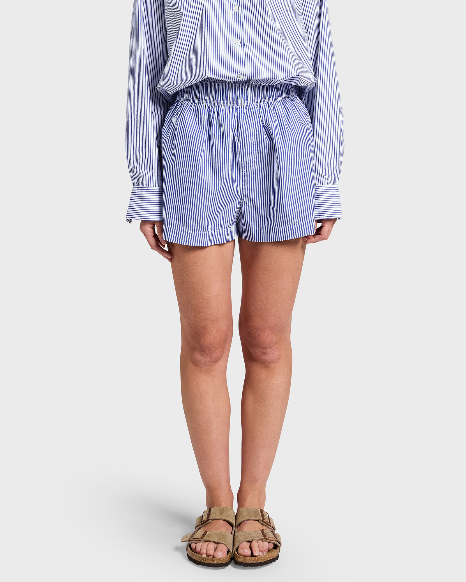 Alma Stripe Poplin Short