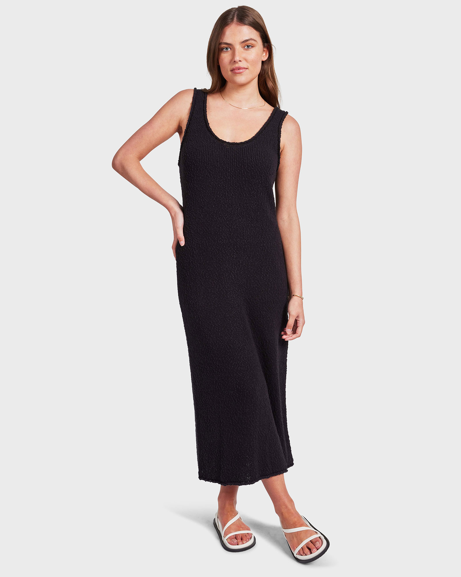 Daisy Boucle Knit Dress