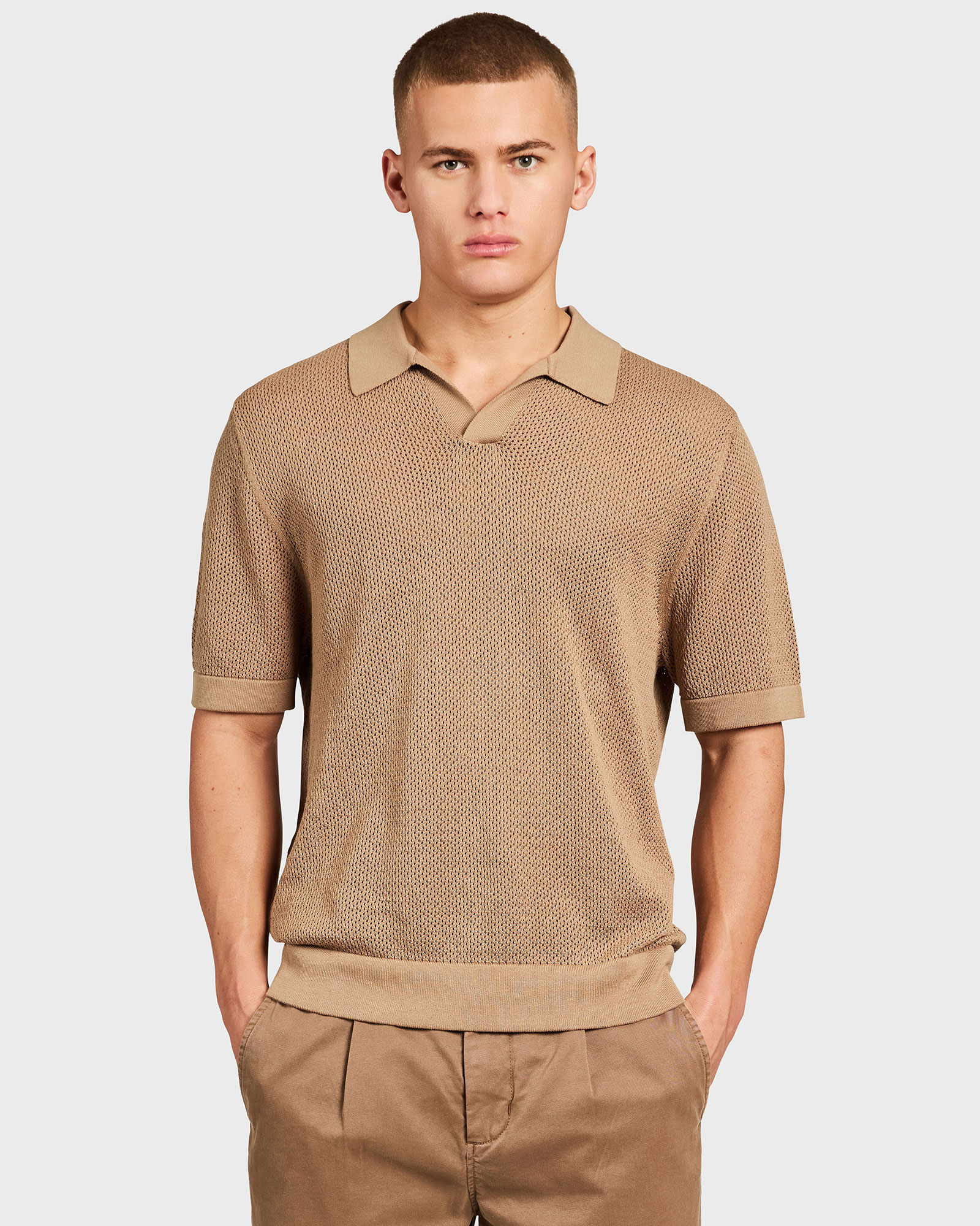 Pyne Knit Polo