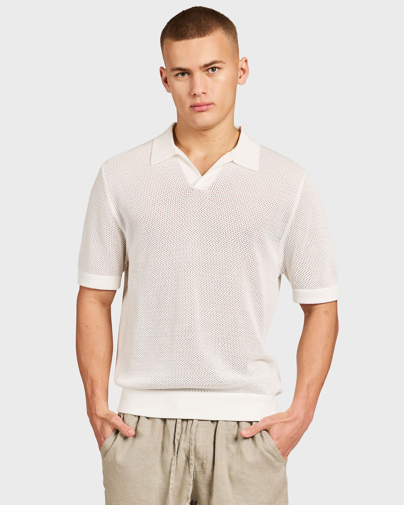Pyne Knit Polo
