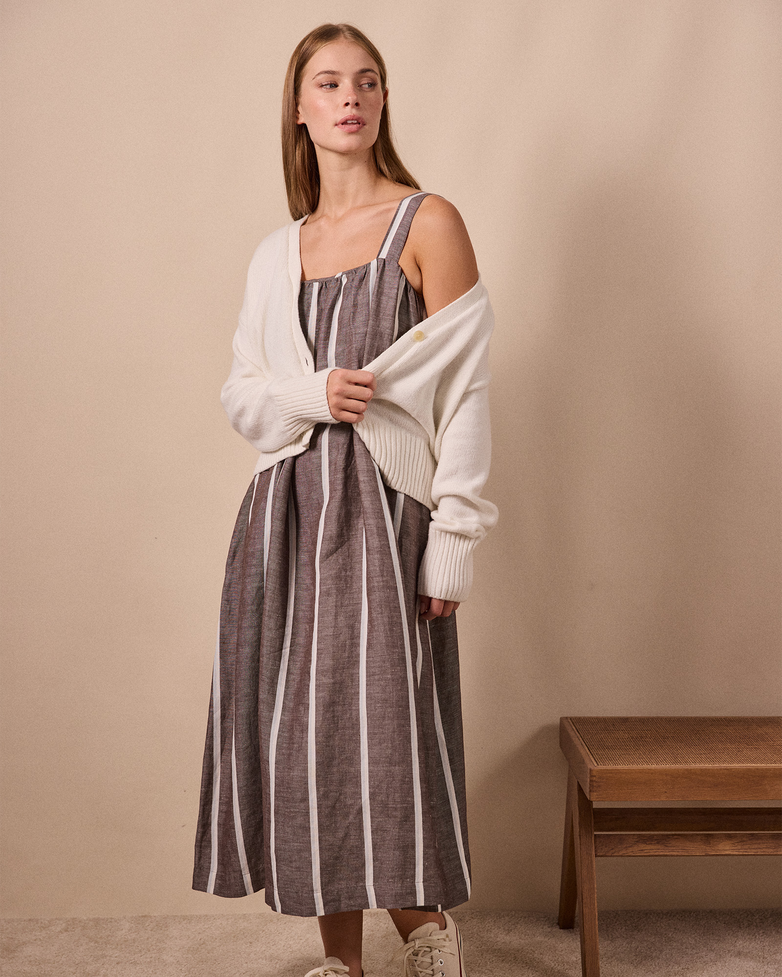 Alma Stripe Dress
