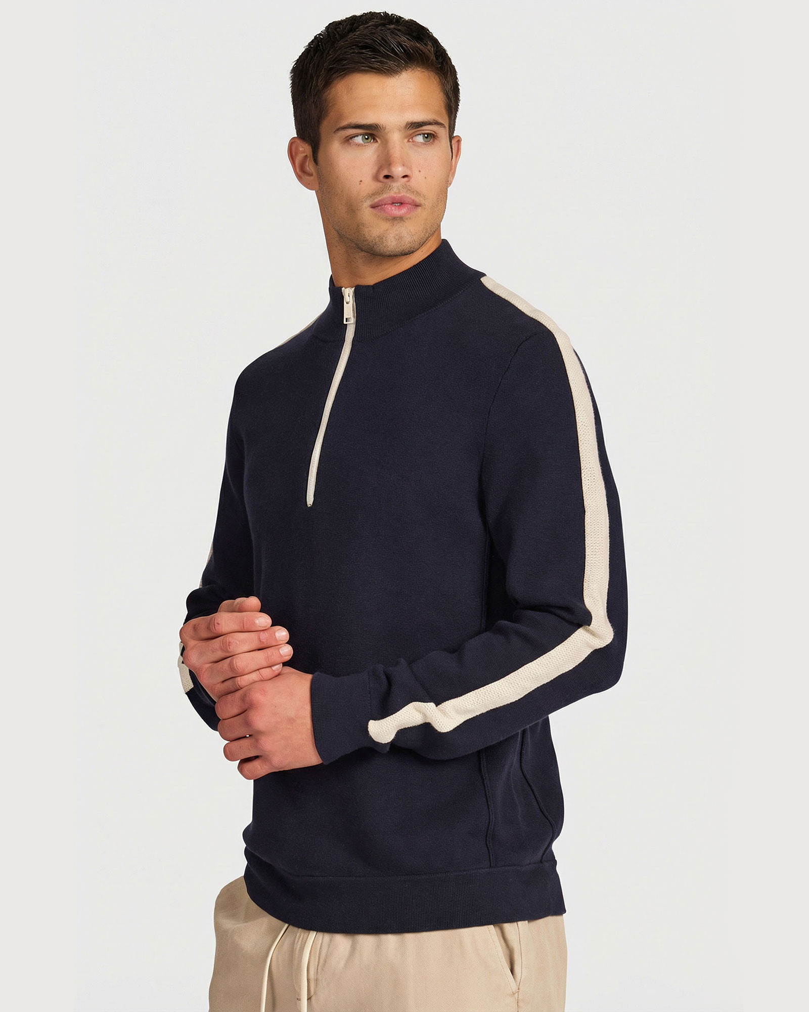 Danzer 1/4 Zip Stripe