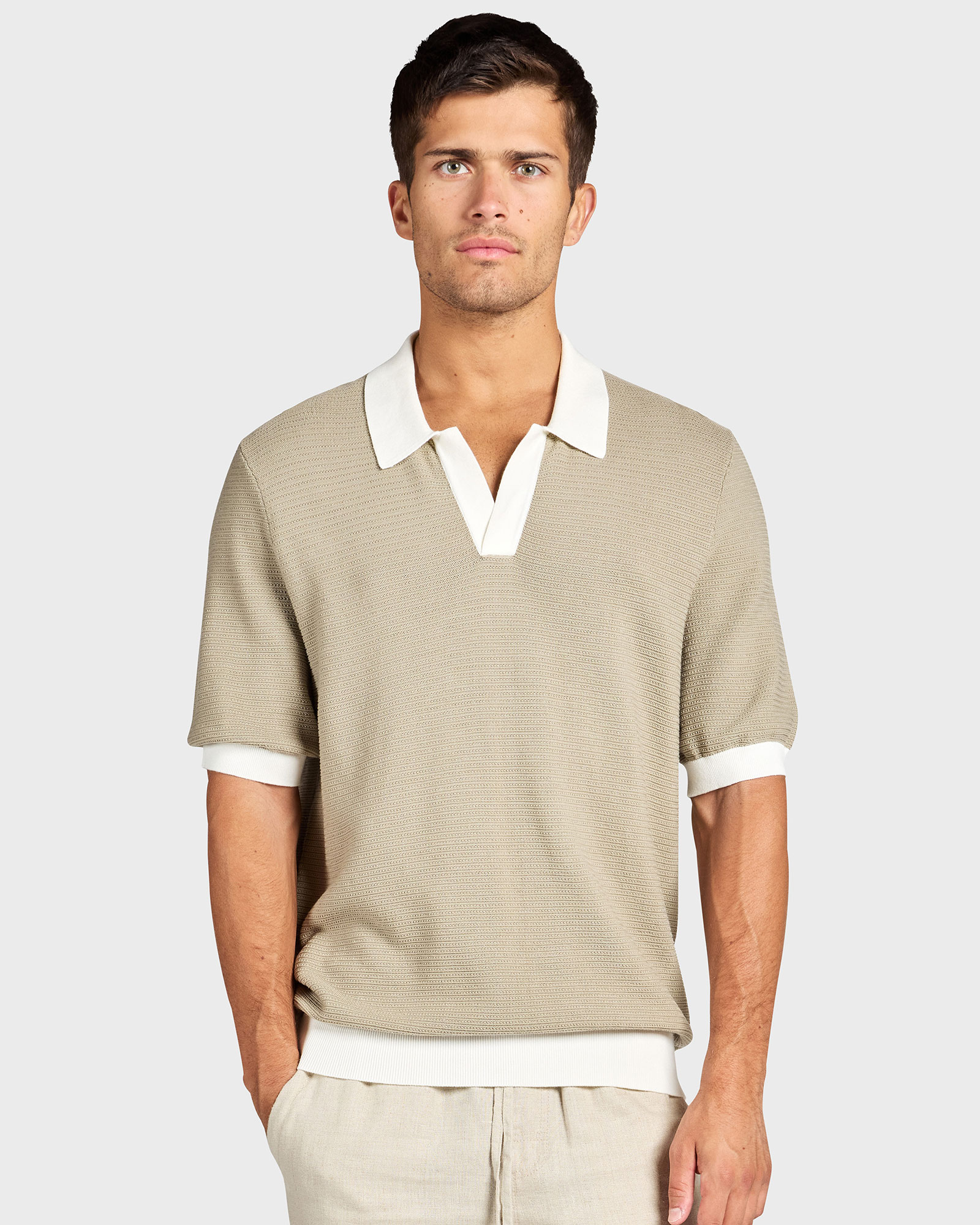 Verkin SS Knit Shirt
