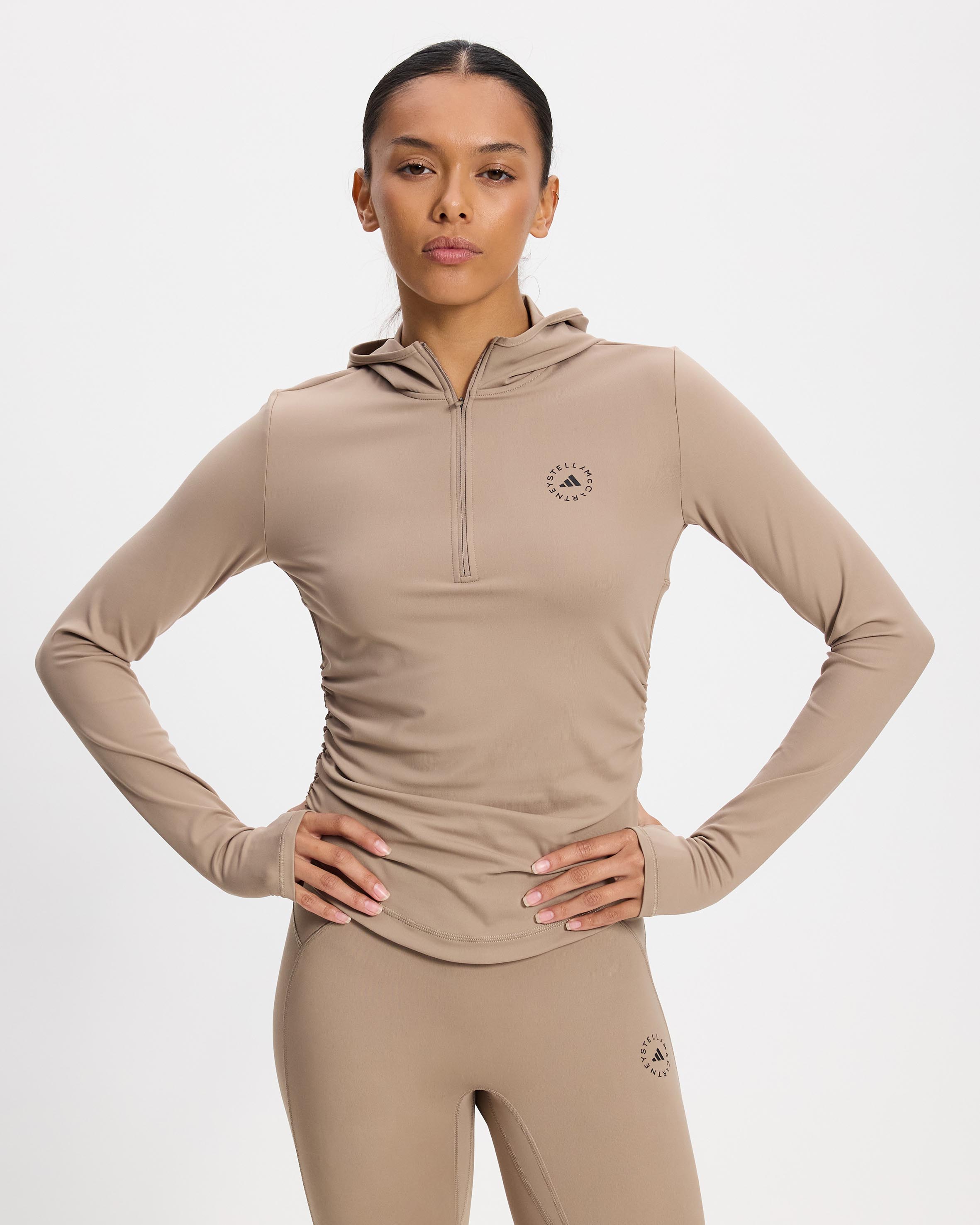 aSMC Studio Ruched Long Sleeve Top