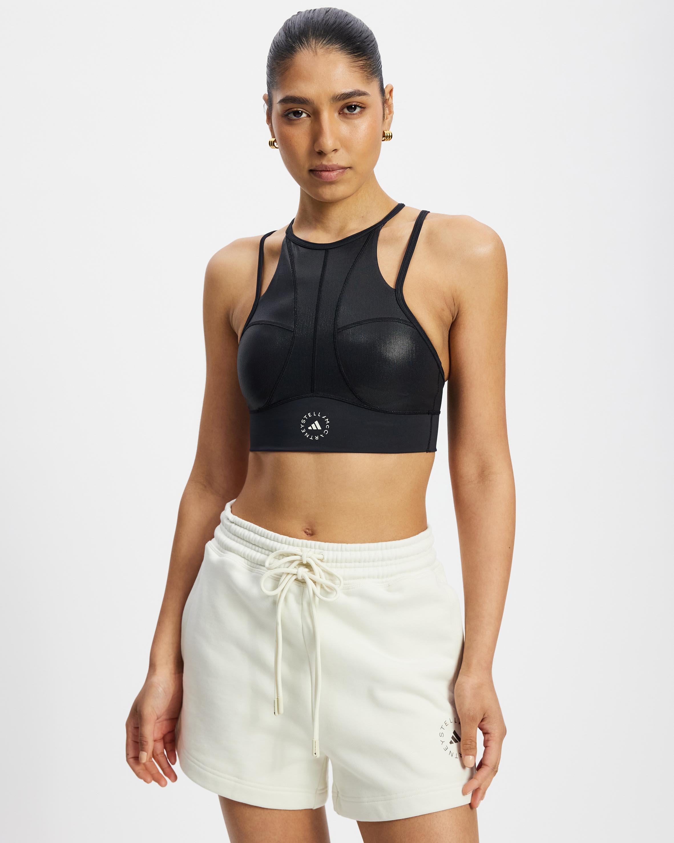 aSMC Training Micro Dot Crop Top