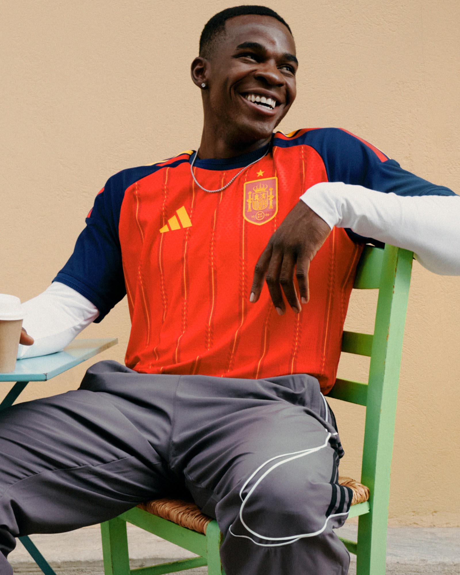 Spain 26 Home Jersey
