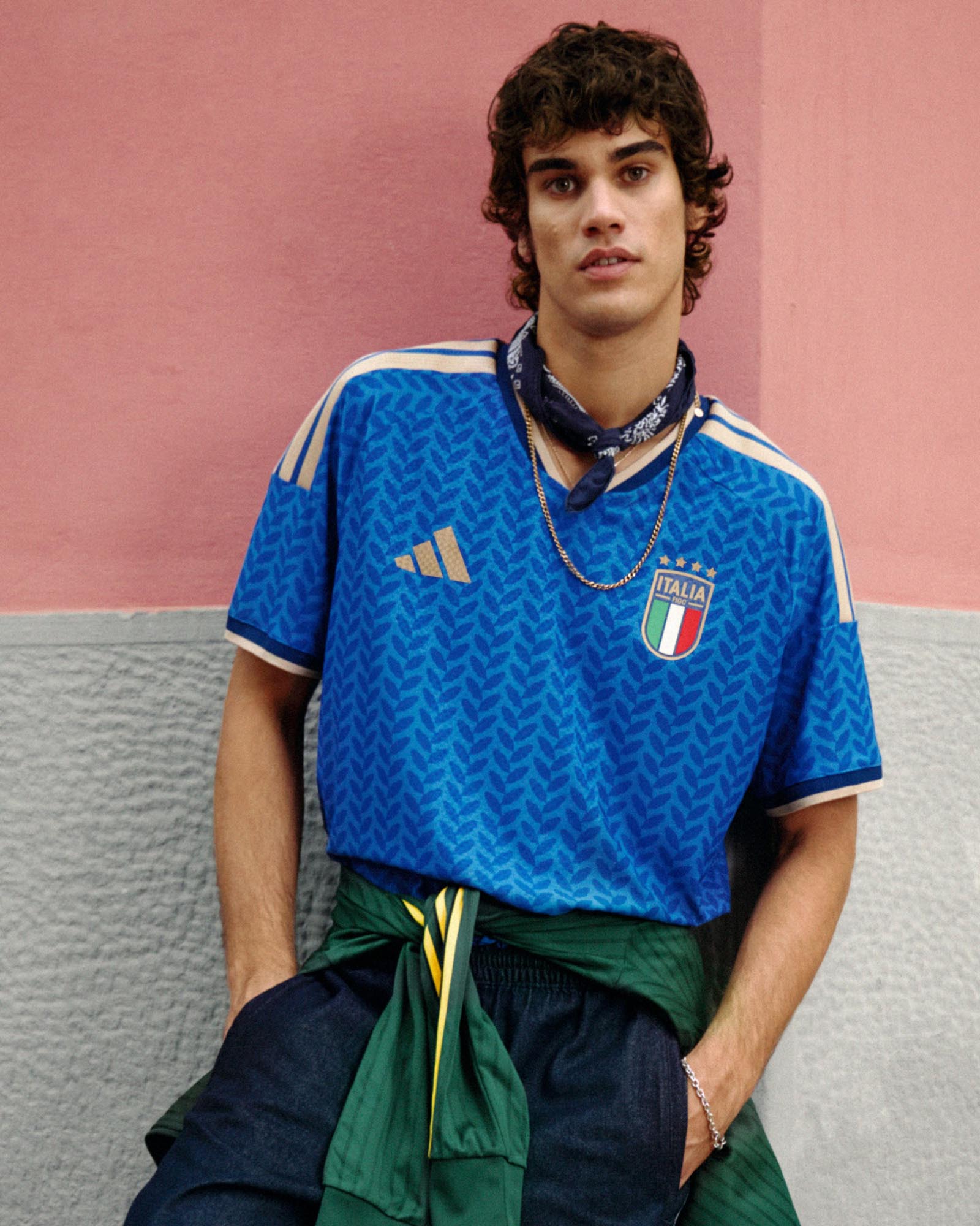 Italy 26 Home Jersey
