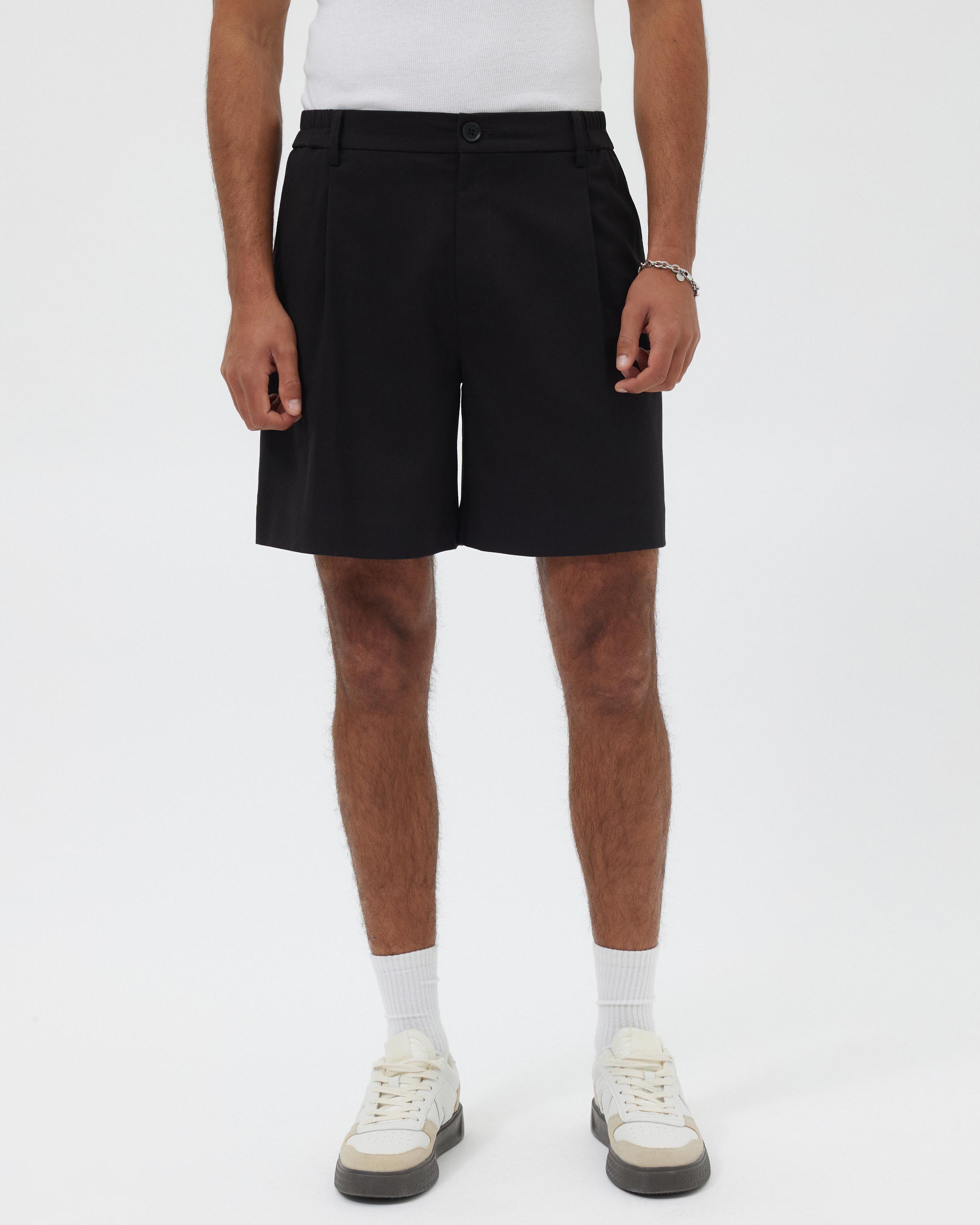 Ezra Pleated Shorts