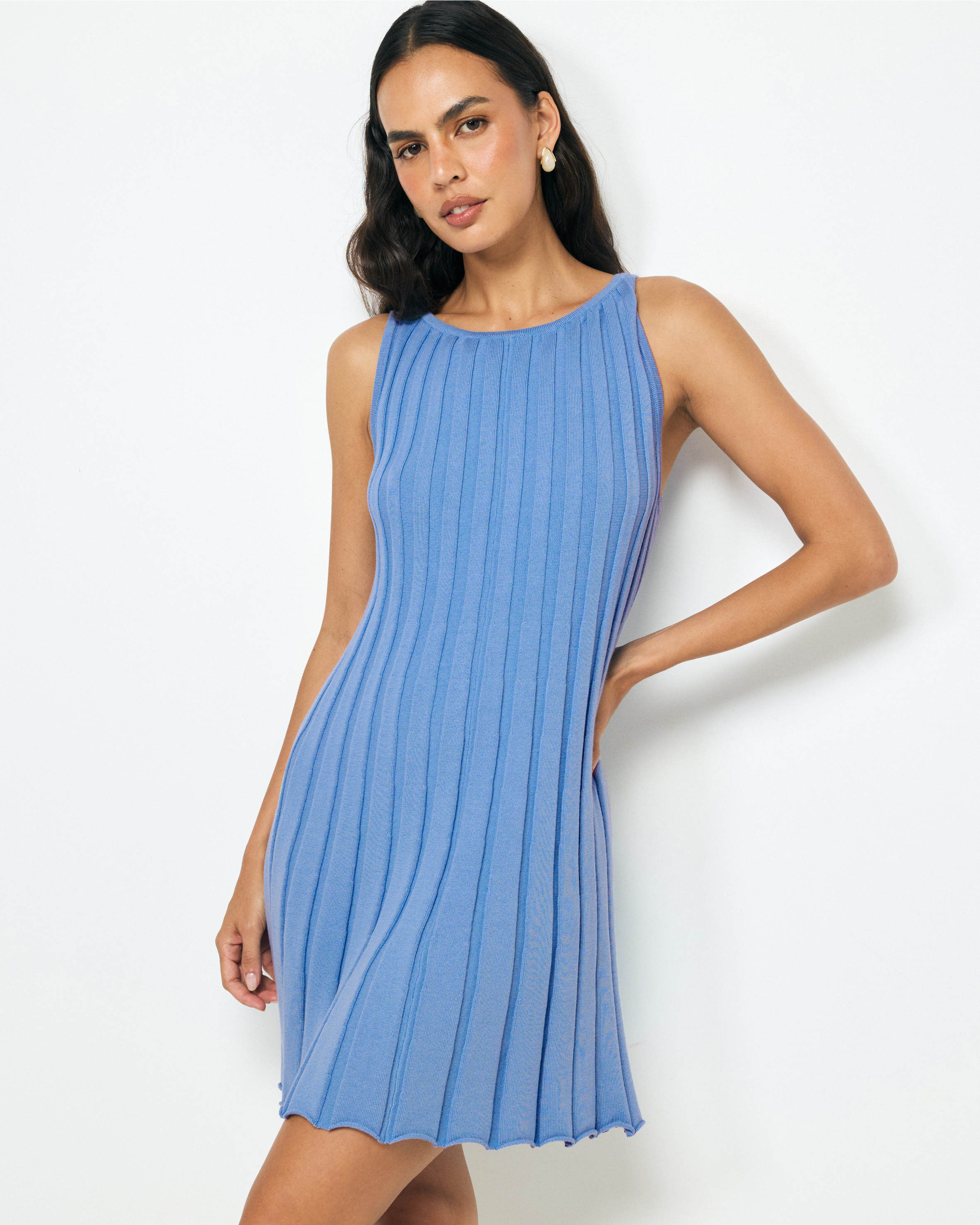 Zia Rib Knit Mini Dress