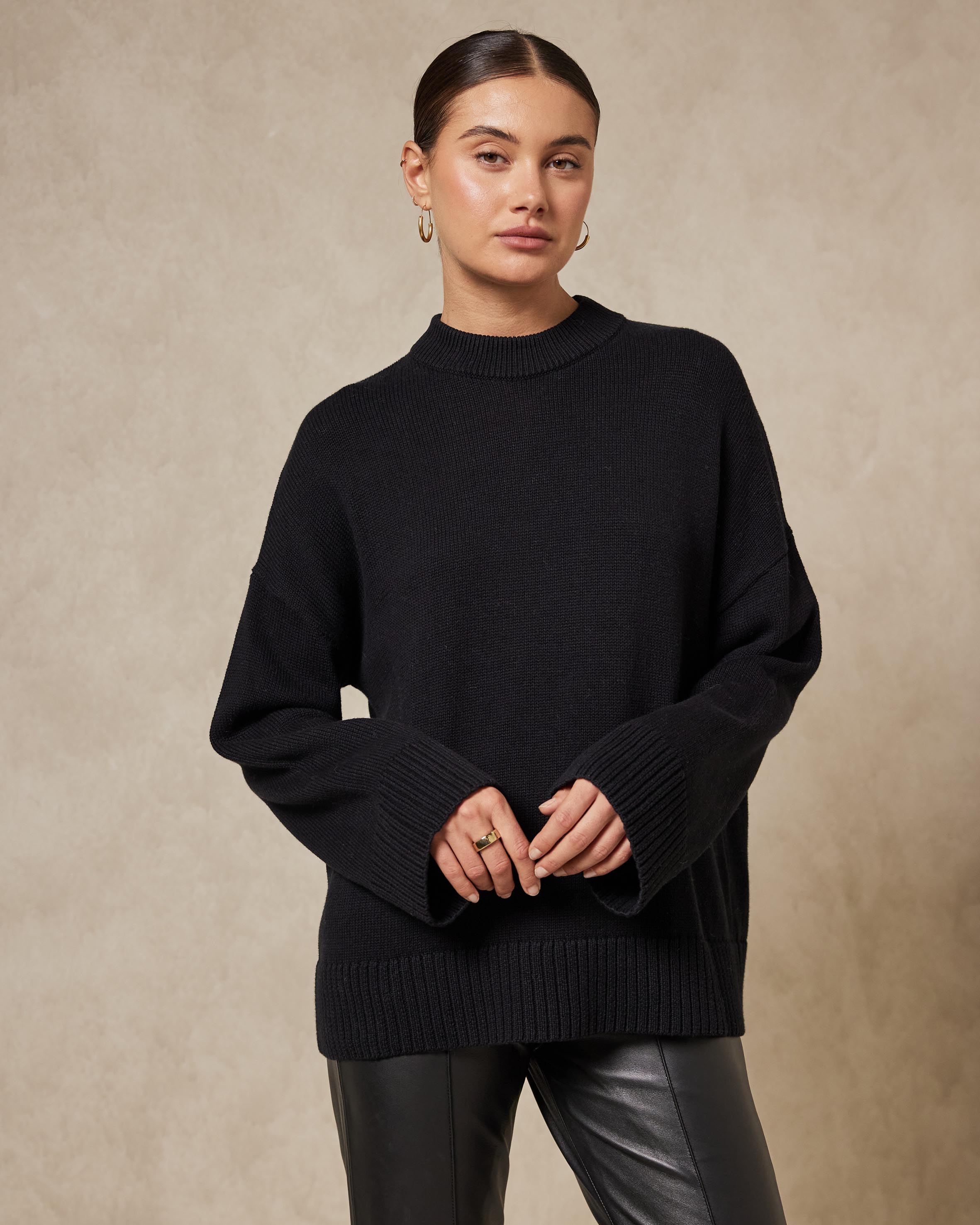 Oversized Organic Cotton Knit