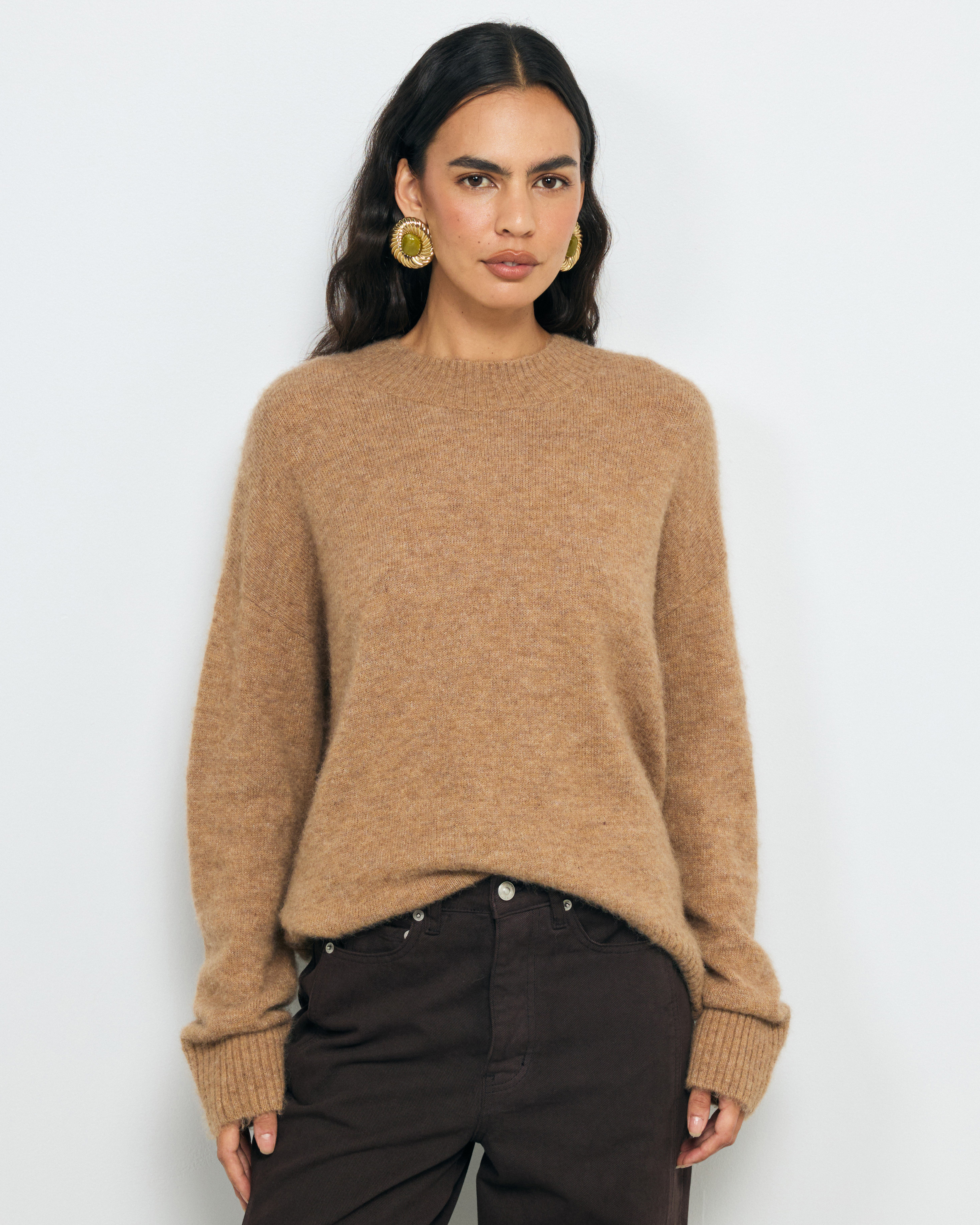 Jori Wool Blend Oversized Knit Jumper