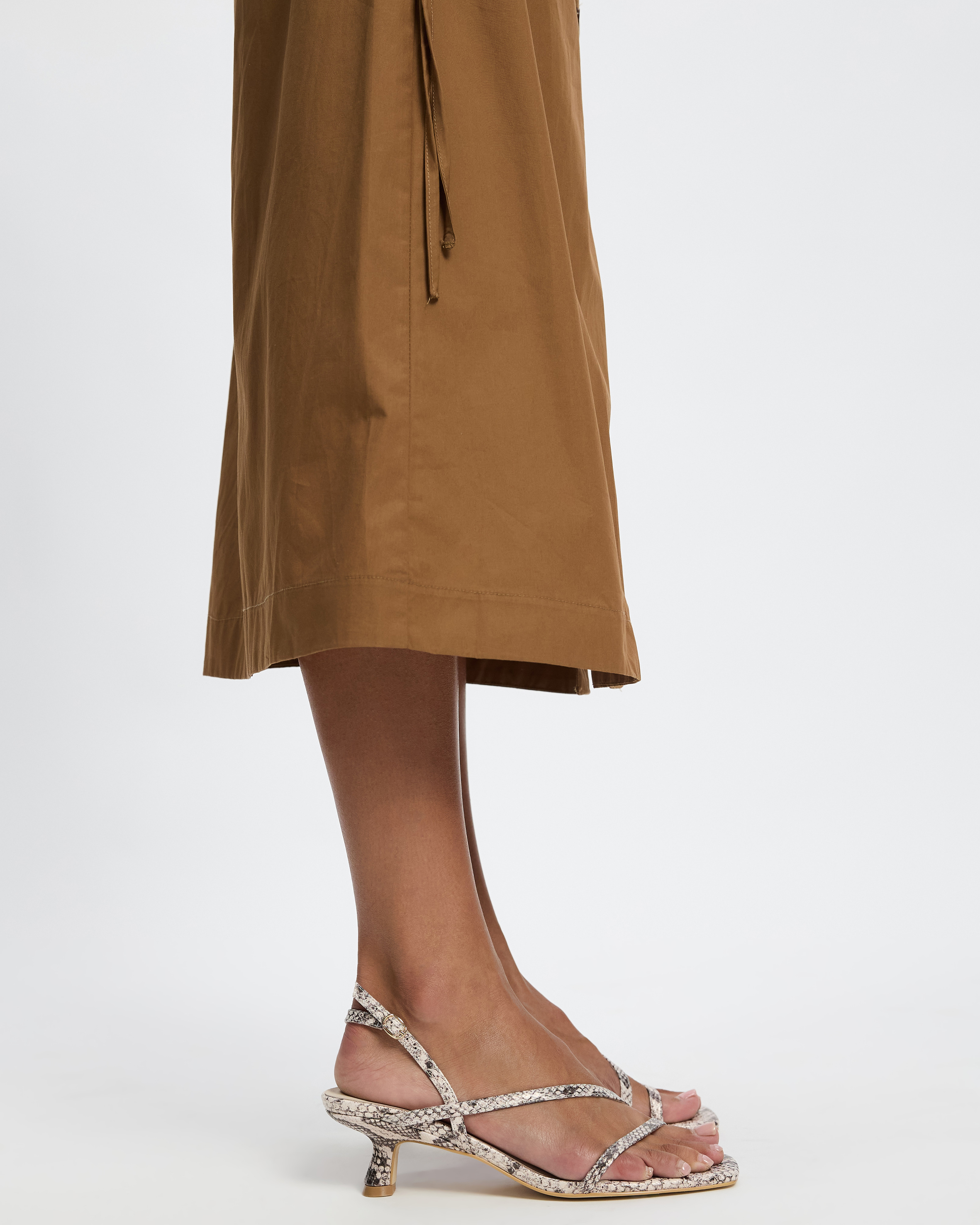 Leather Slingback Heels