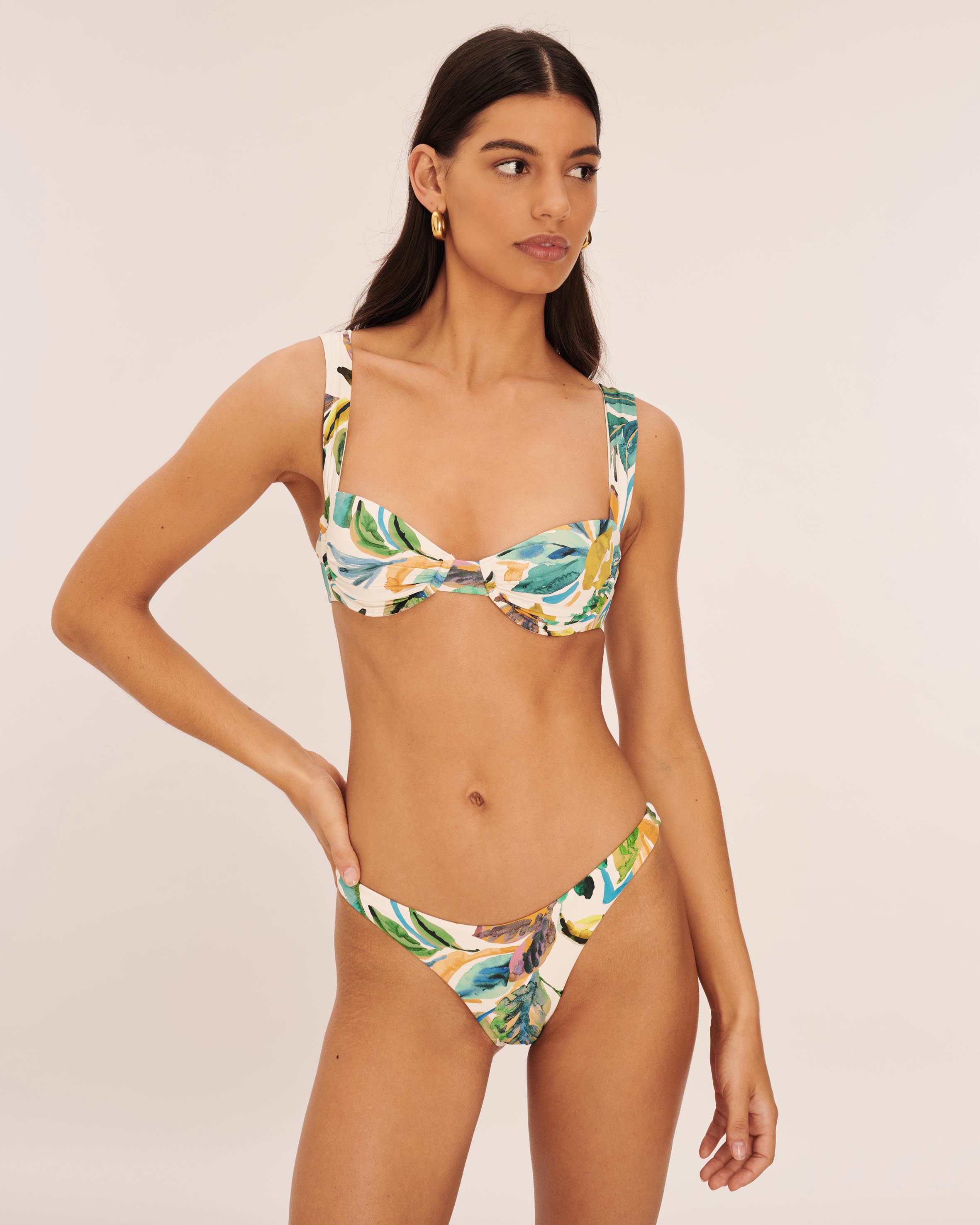 High Cut Bikini Bottom