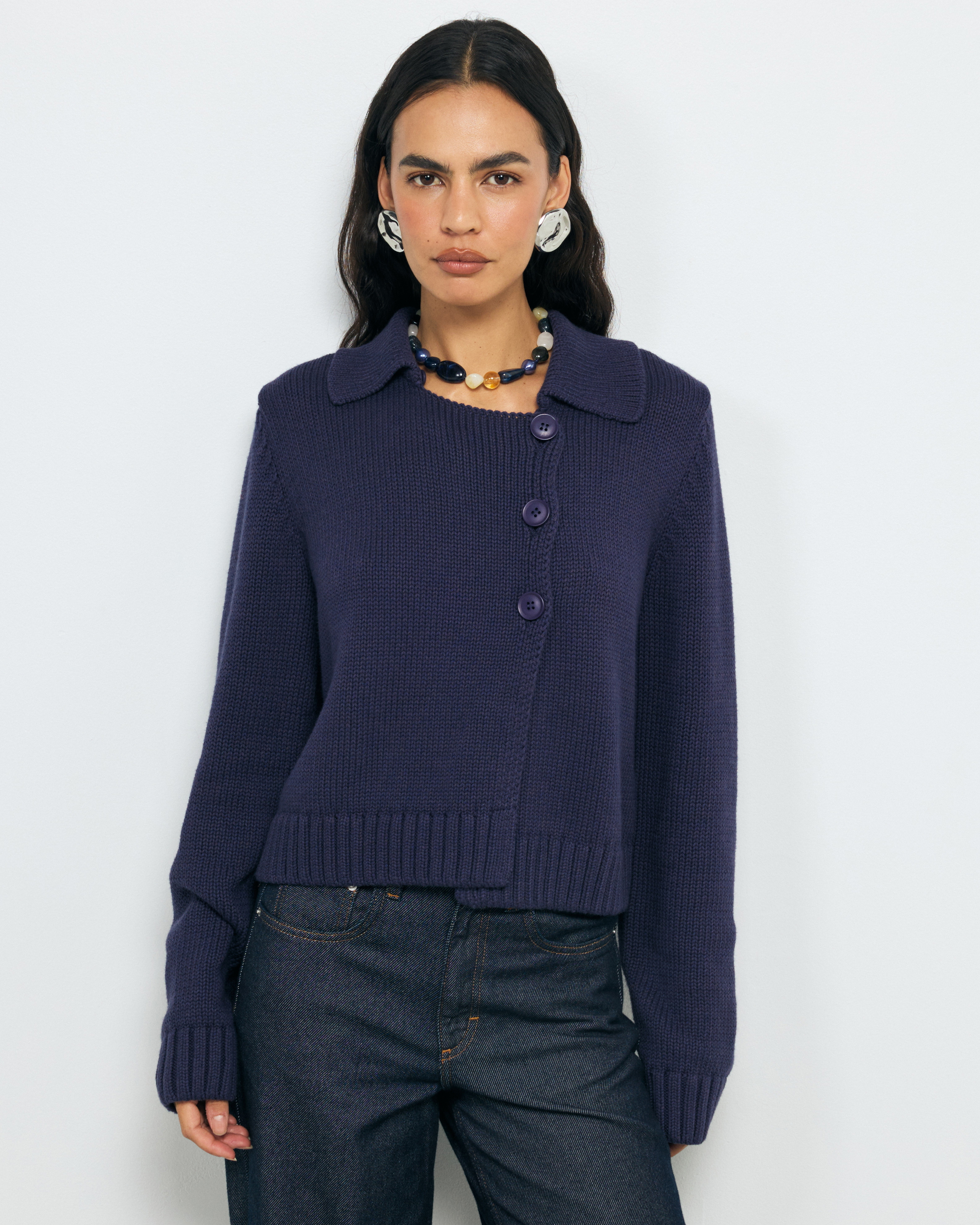 Miya Cotton Wool Cardigan
