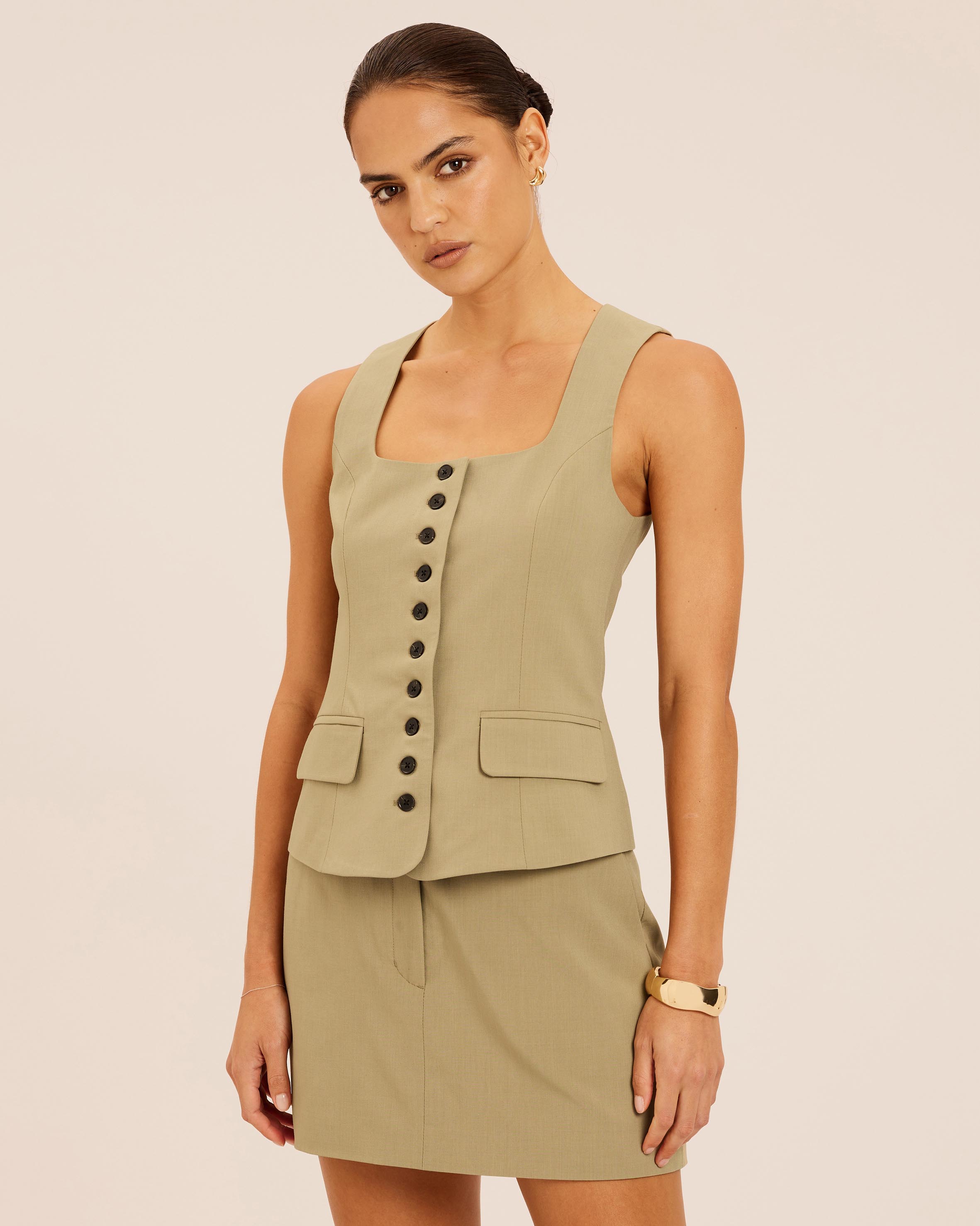 Mila Tailored Vest