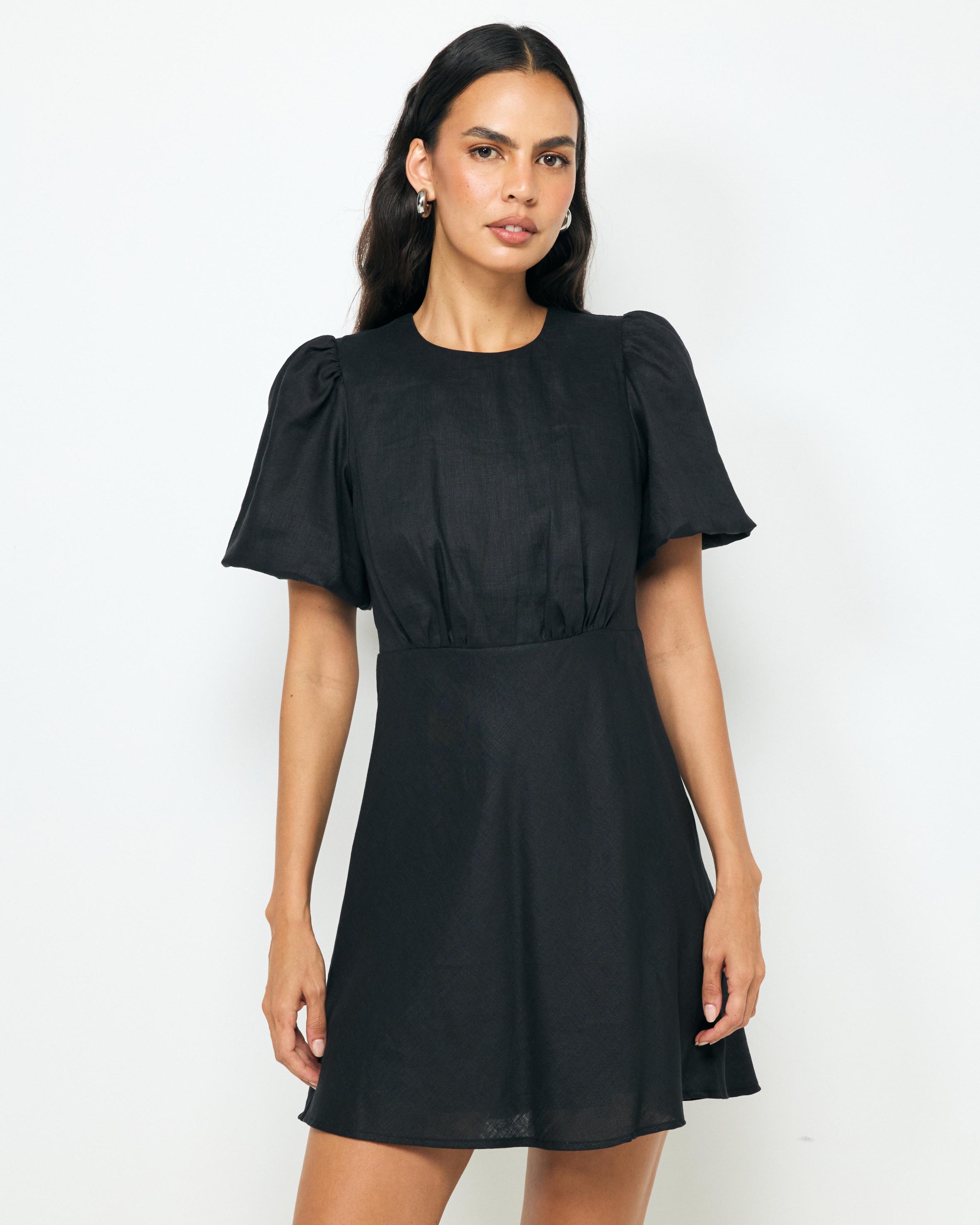 Elowen Linen Mini Dress