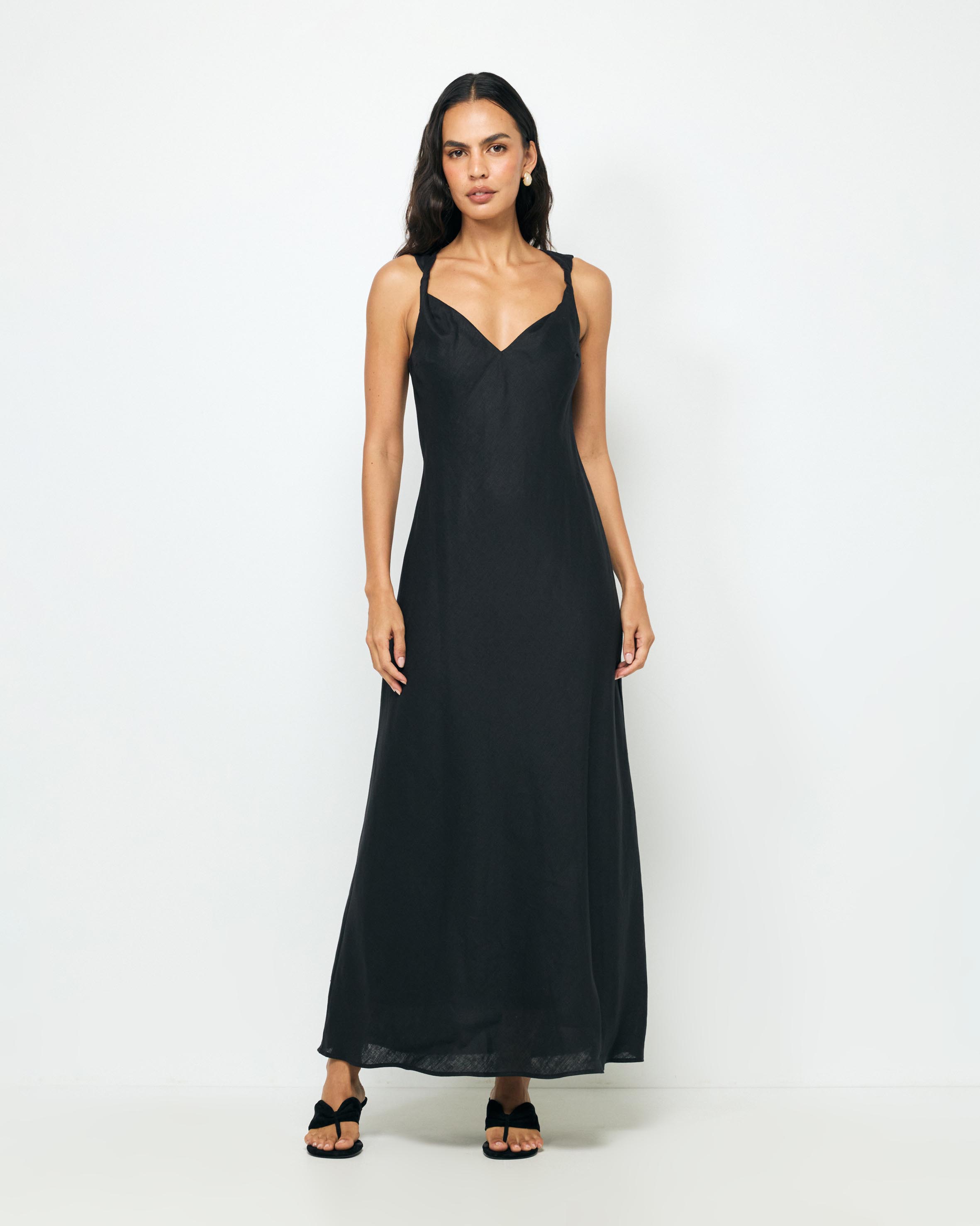 Alyse Linen Maxi Dress
