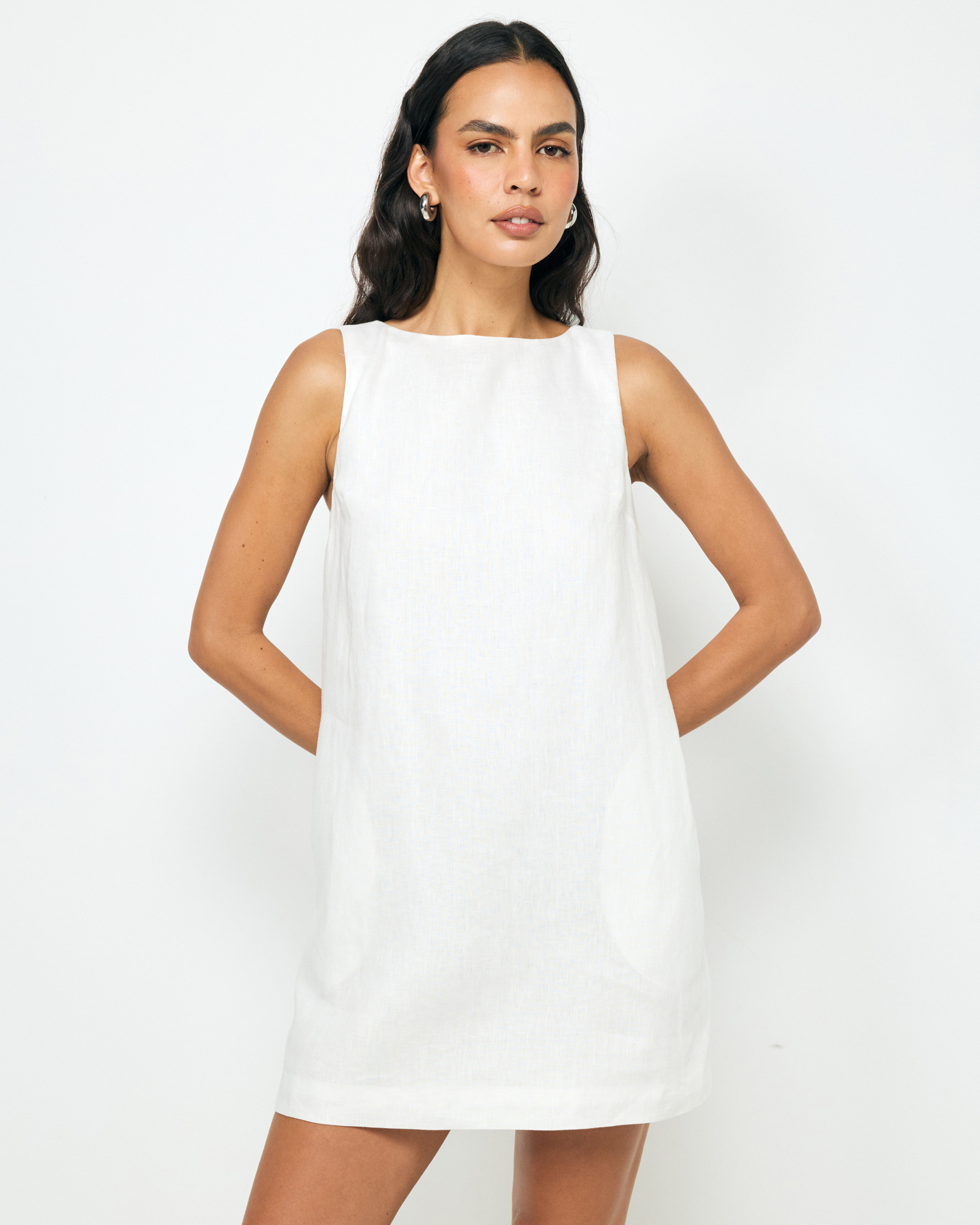 Zaya Linen Mini Dress