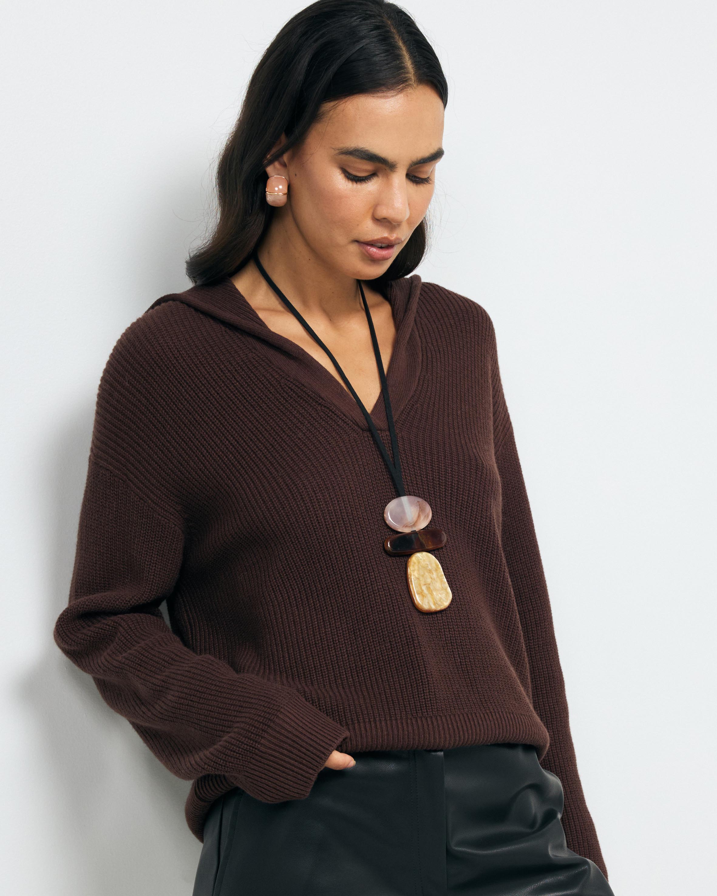 Lilo Cotton Wool Polo Knit