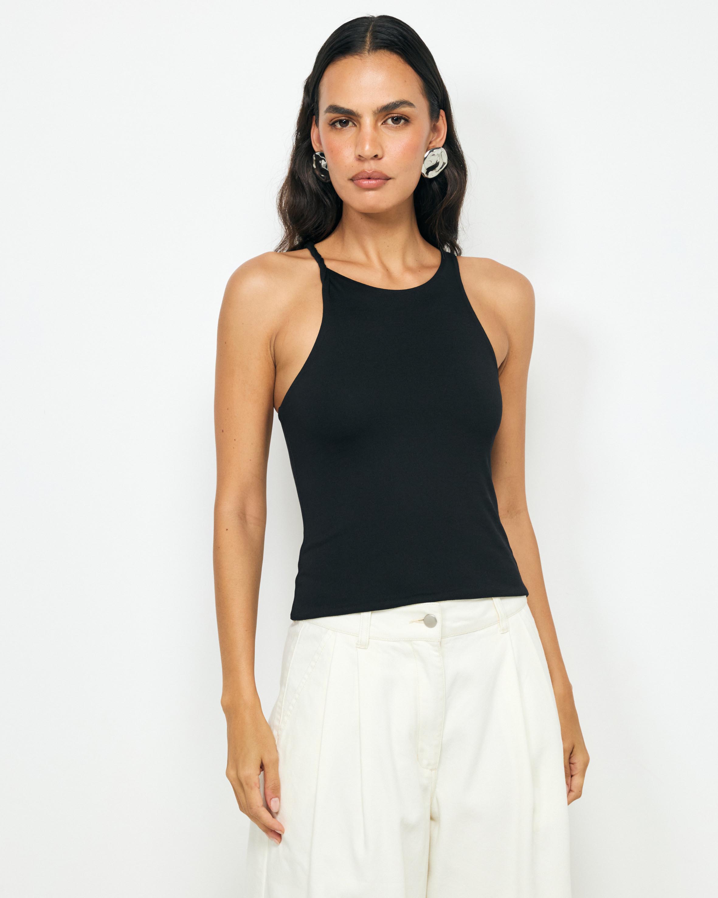 Leona Twist Detail Tank