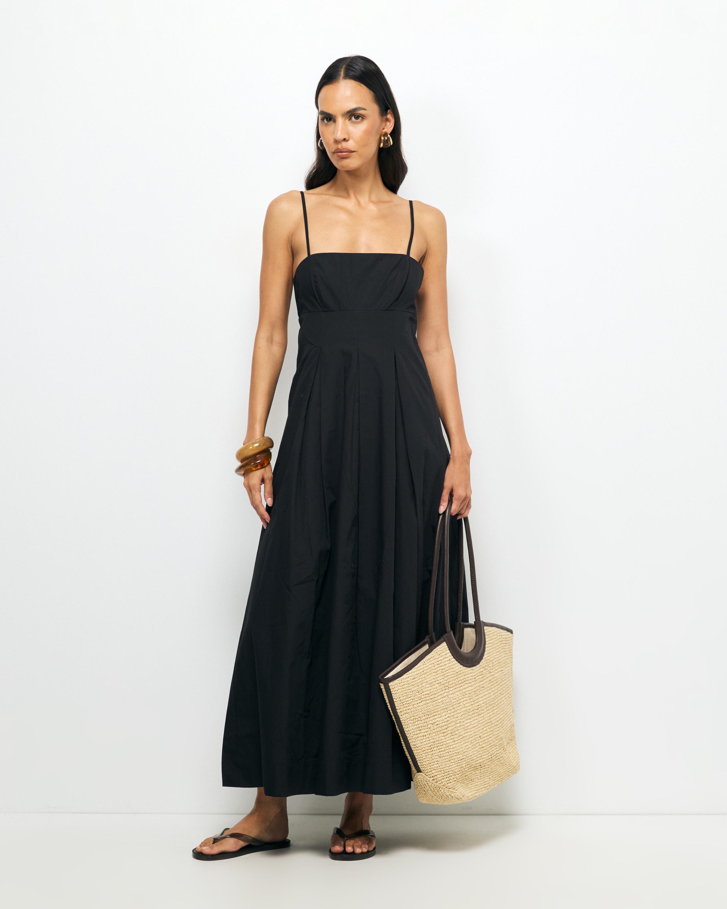 Vega Cotton Midi Dress