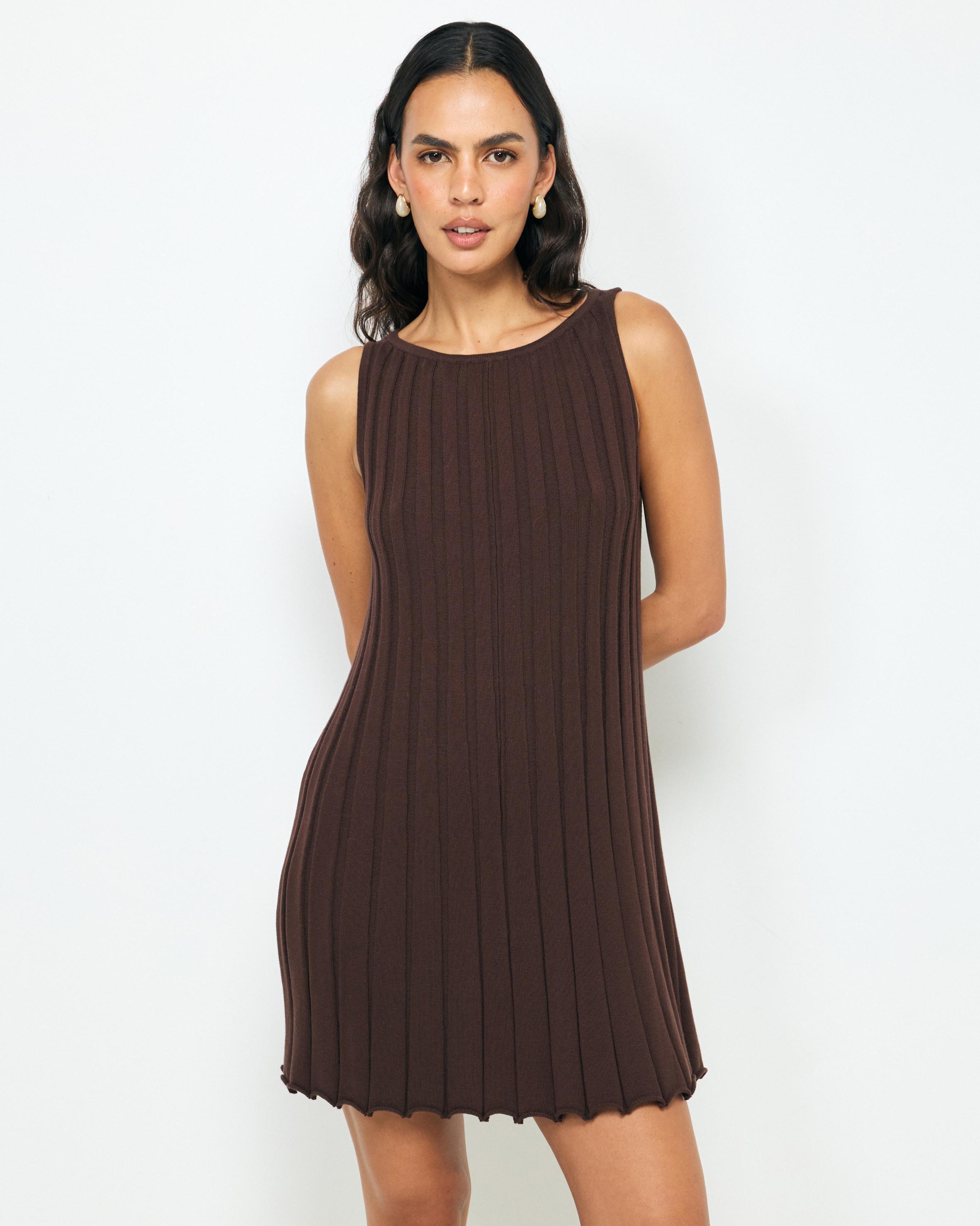 Zia Rib Knit Mini Dress