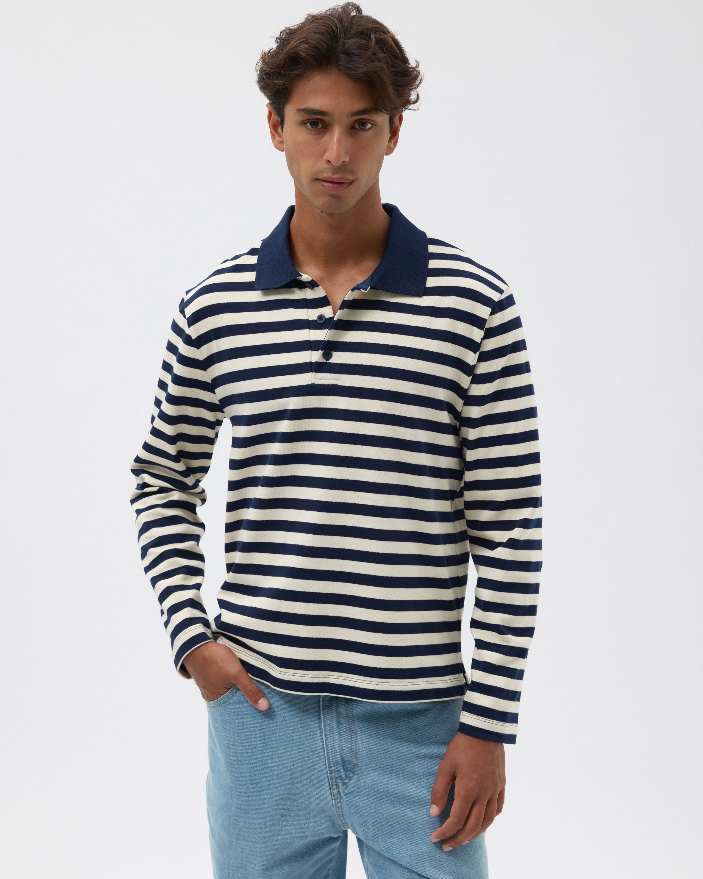 Organic Cotton Rugby Polo