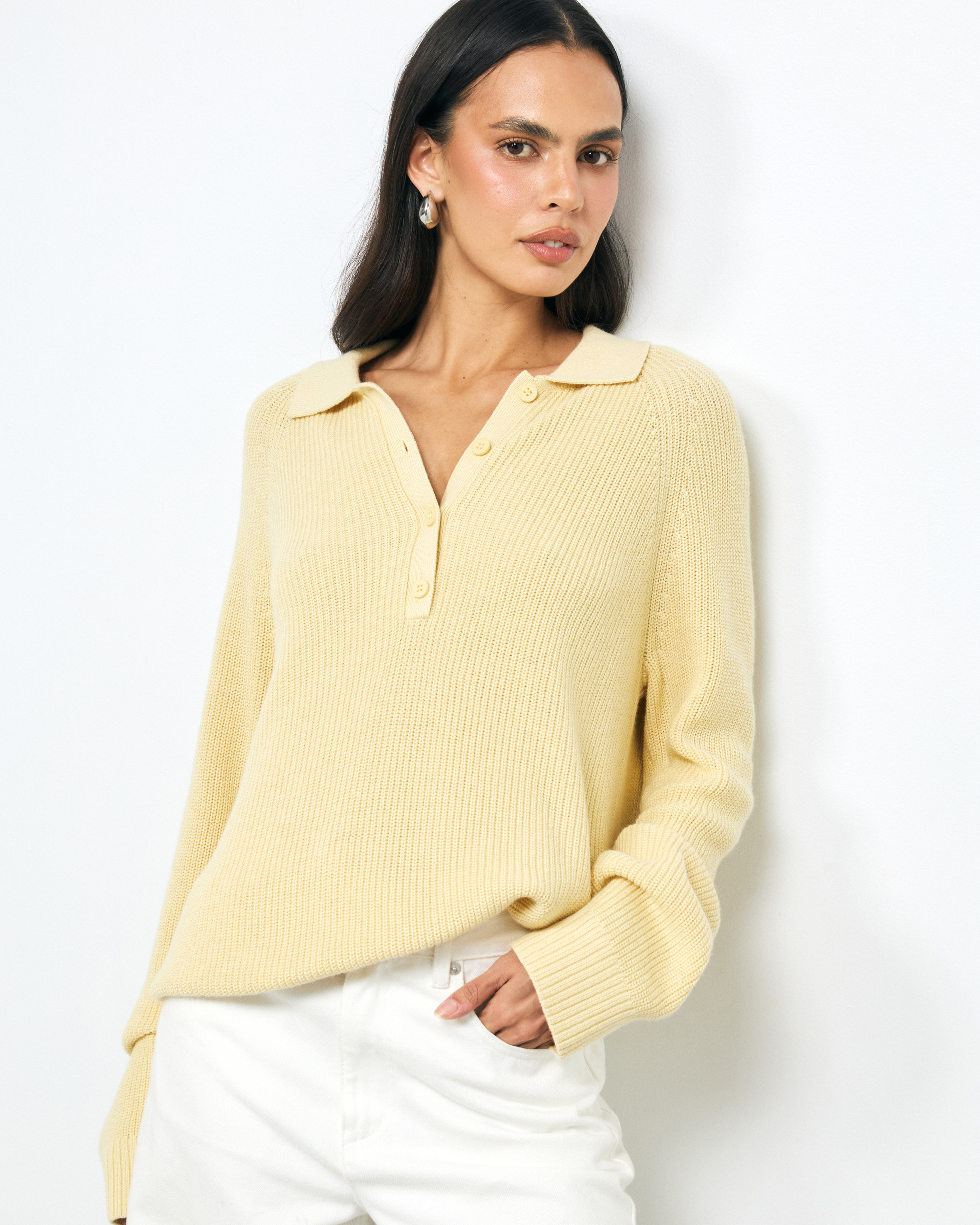 Lume Organic Cotton Knit Jumper