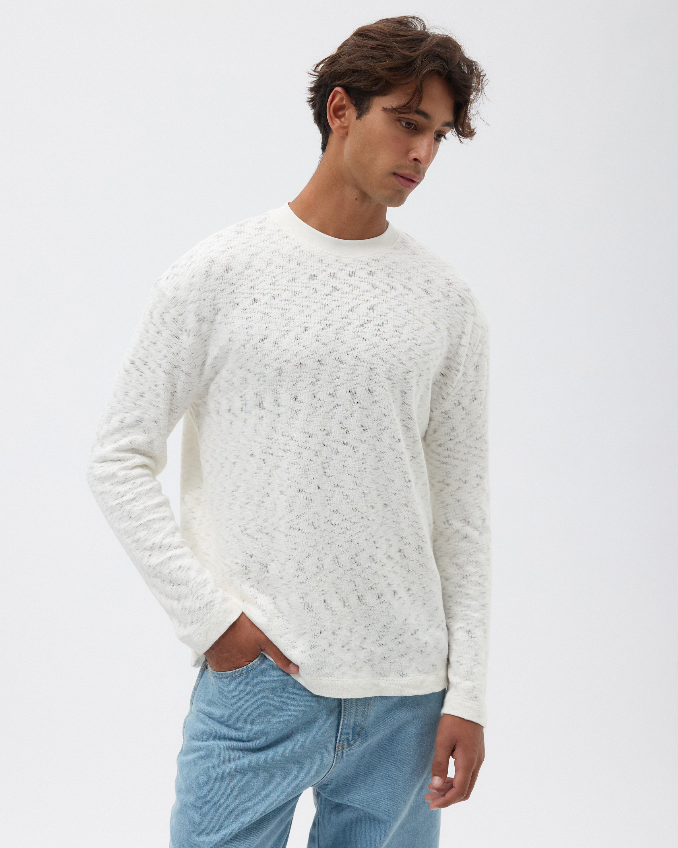 Organic Cotton Slub LS Tee