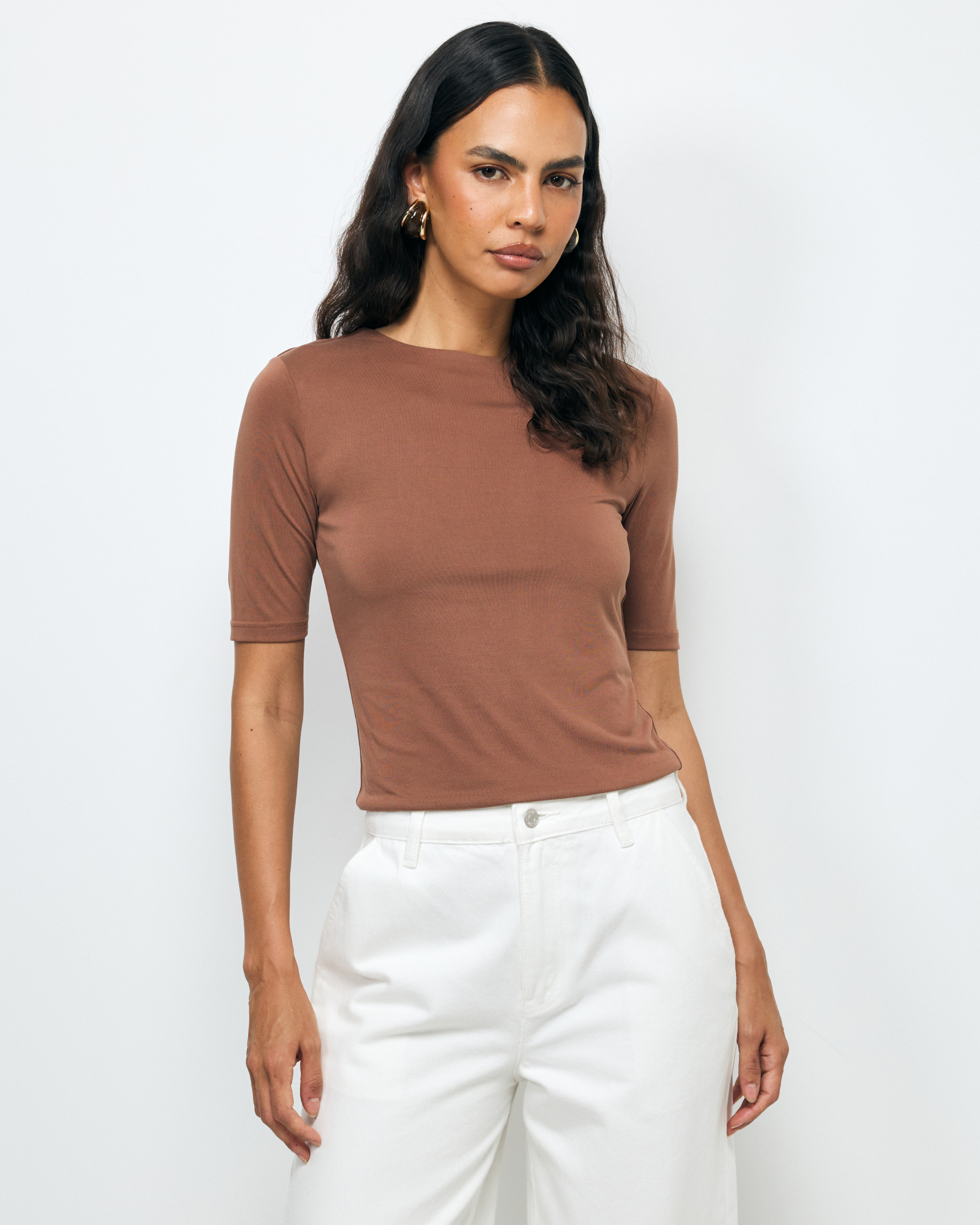 Kora Scoop Back Top