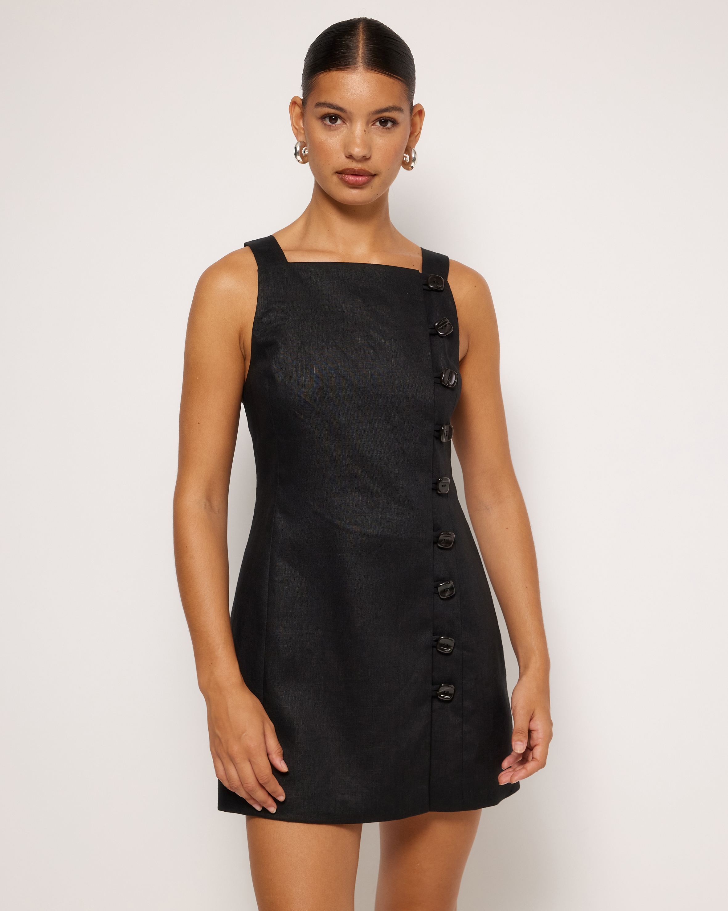 Sian Linen Mini Dress