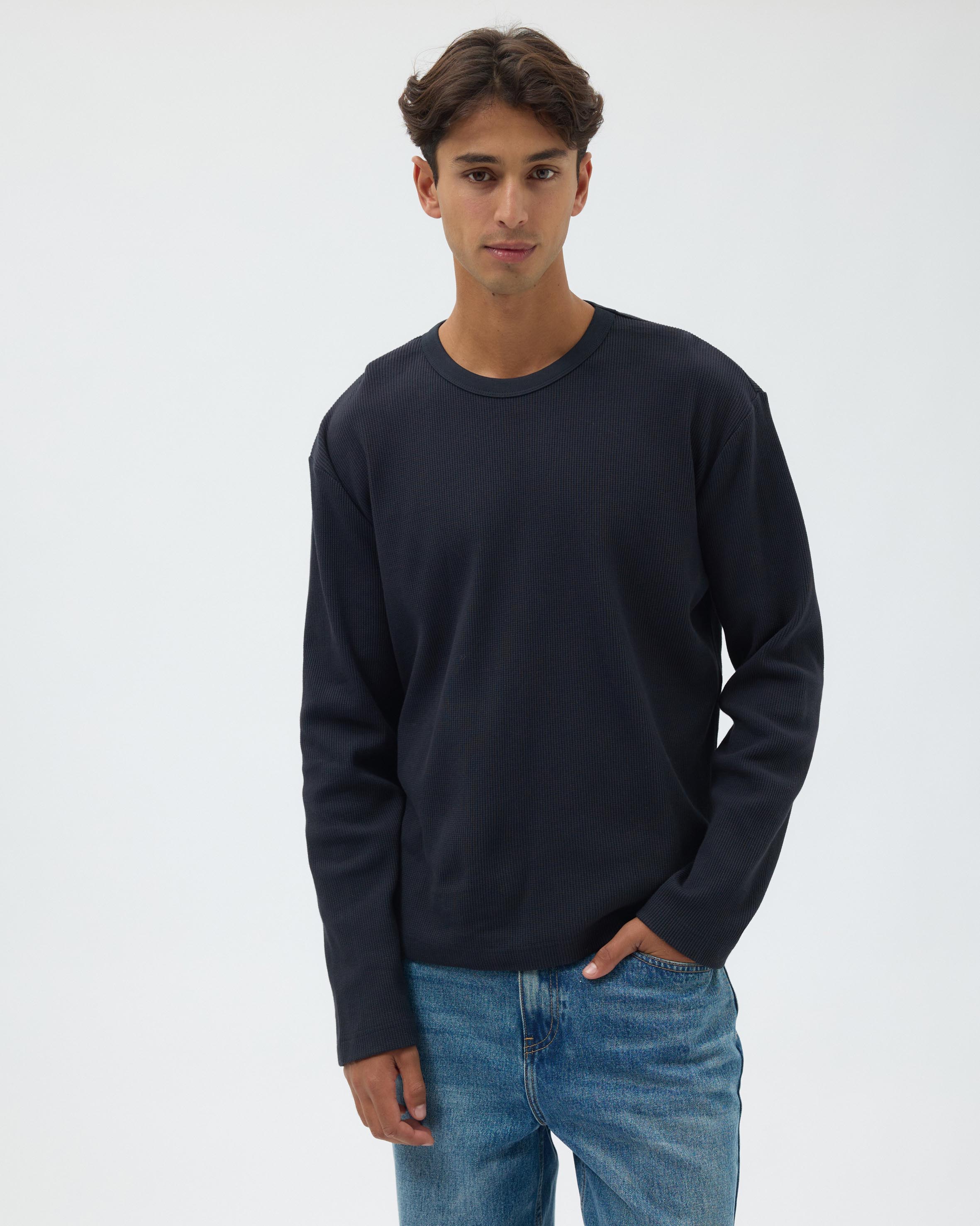Orin Waffle LS Tee