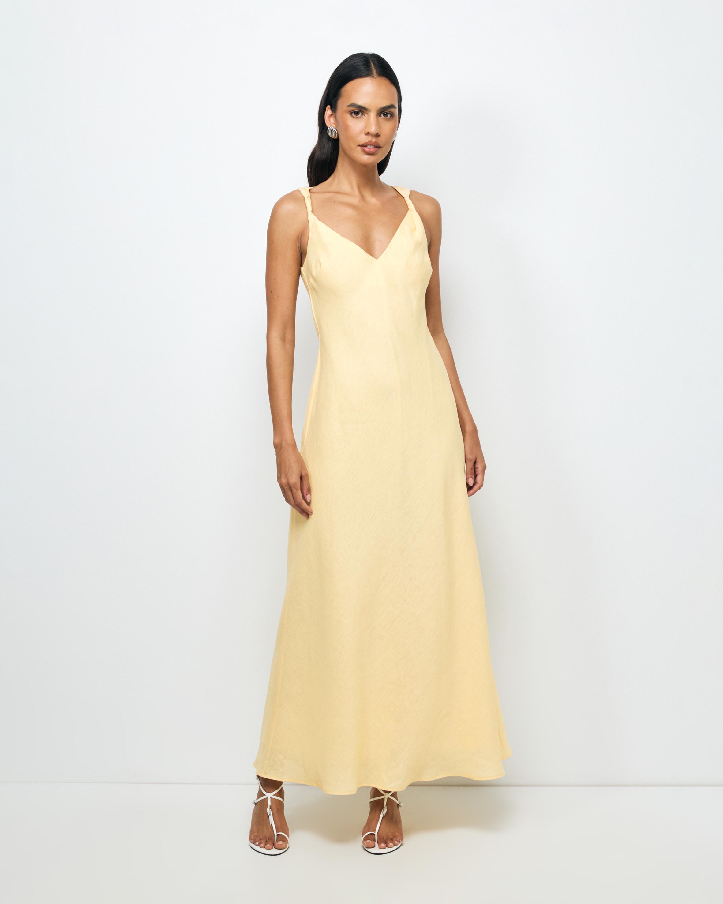 Alyse Linen Maxi Dress
