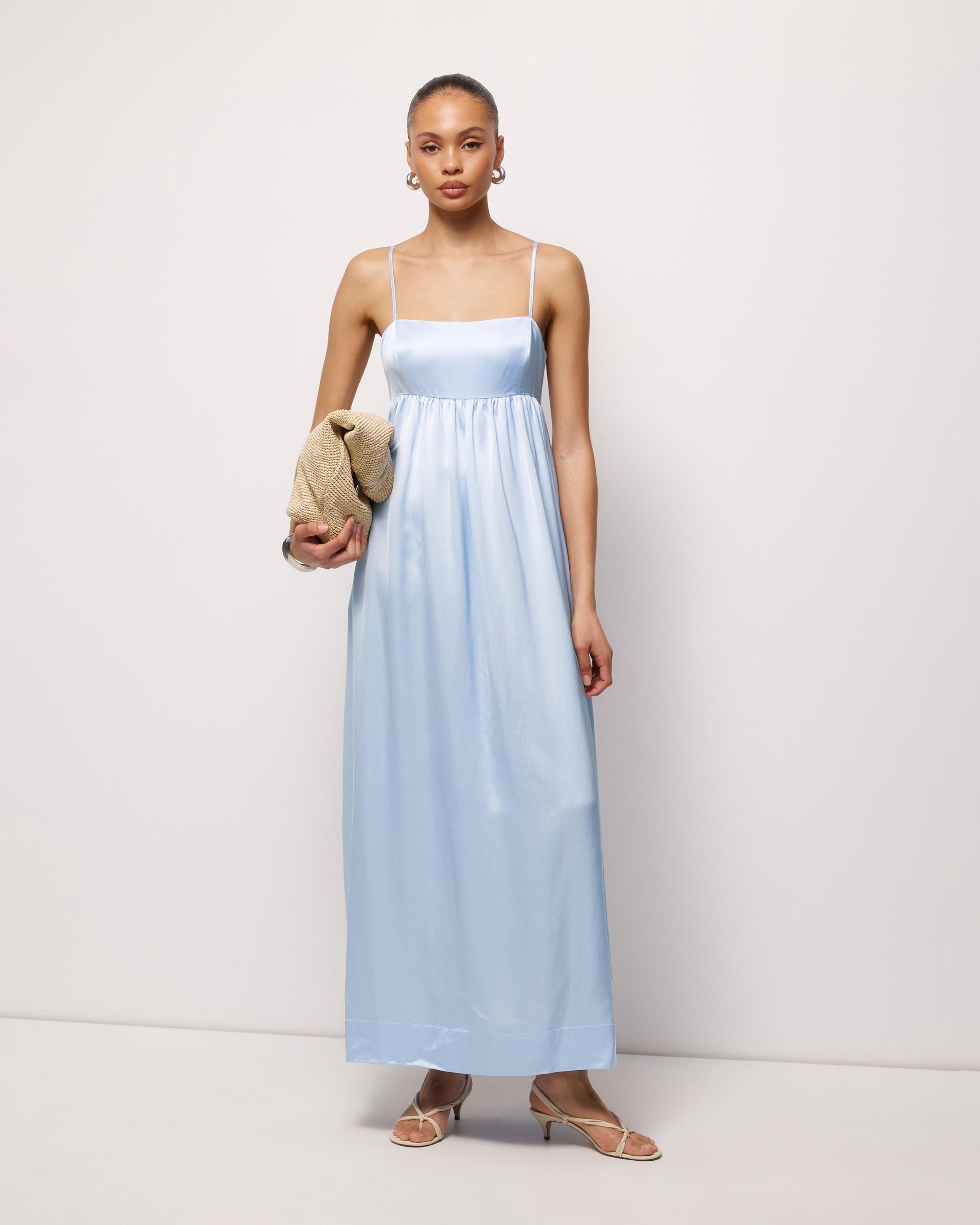 Suri Satin Maxi Dress