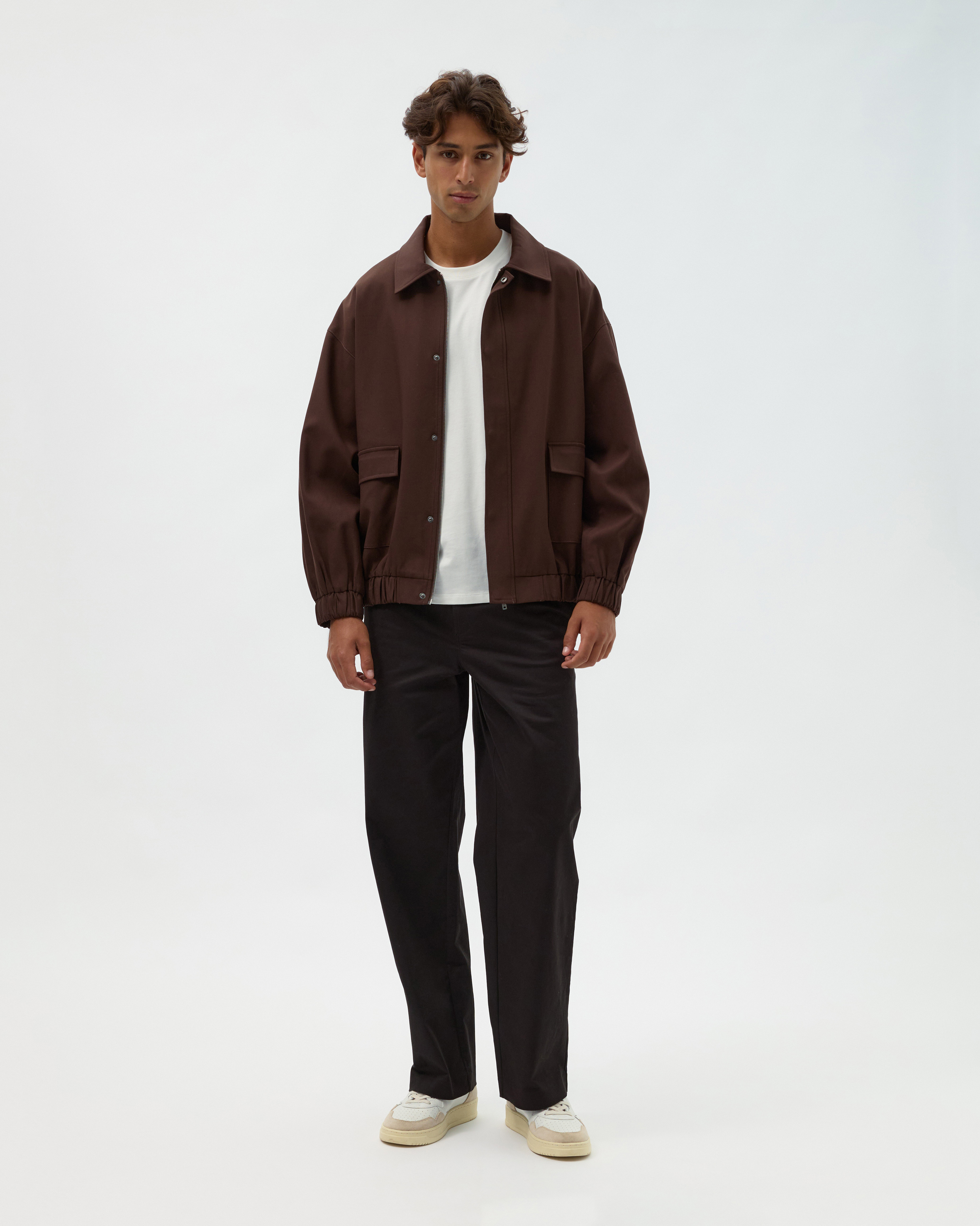 Pleated Relaxed Fit Pants